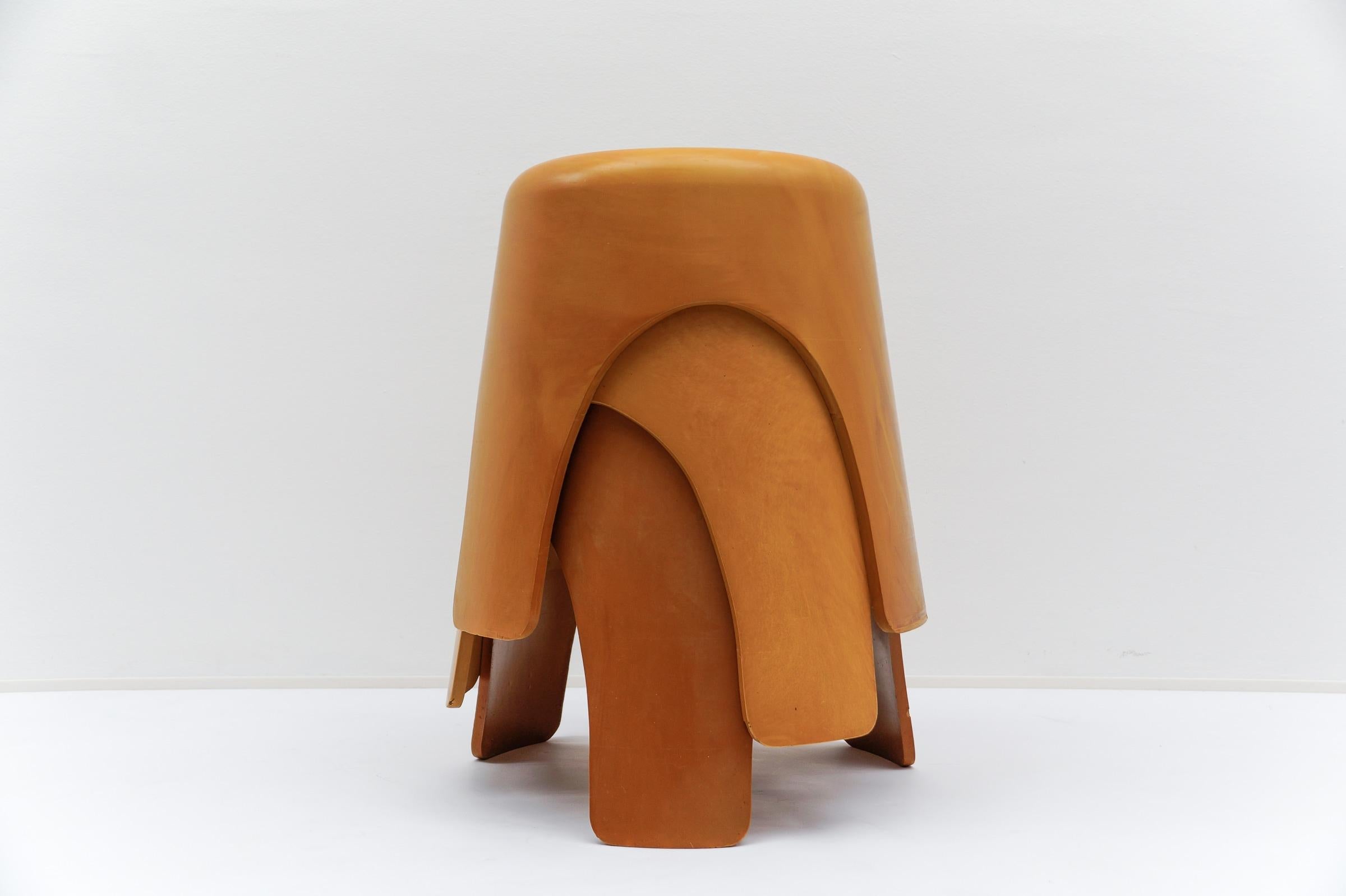 Set di 3 sgabelli prototipo Elefante attribuiti a Sori Yanagi, anni '50 In condizioni buone in vendita a Nürnberg, Bayern