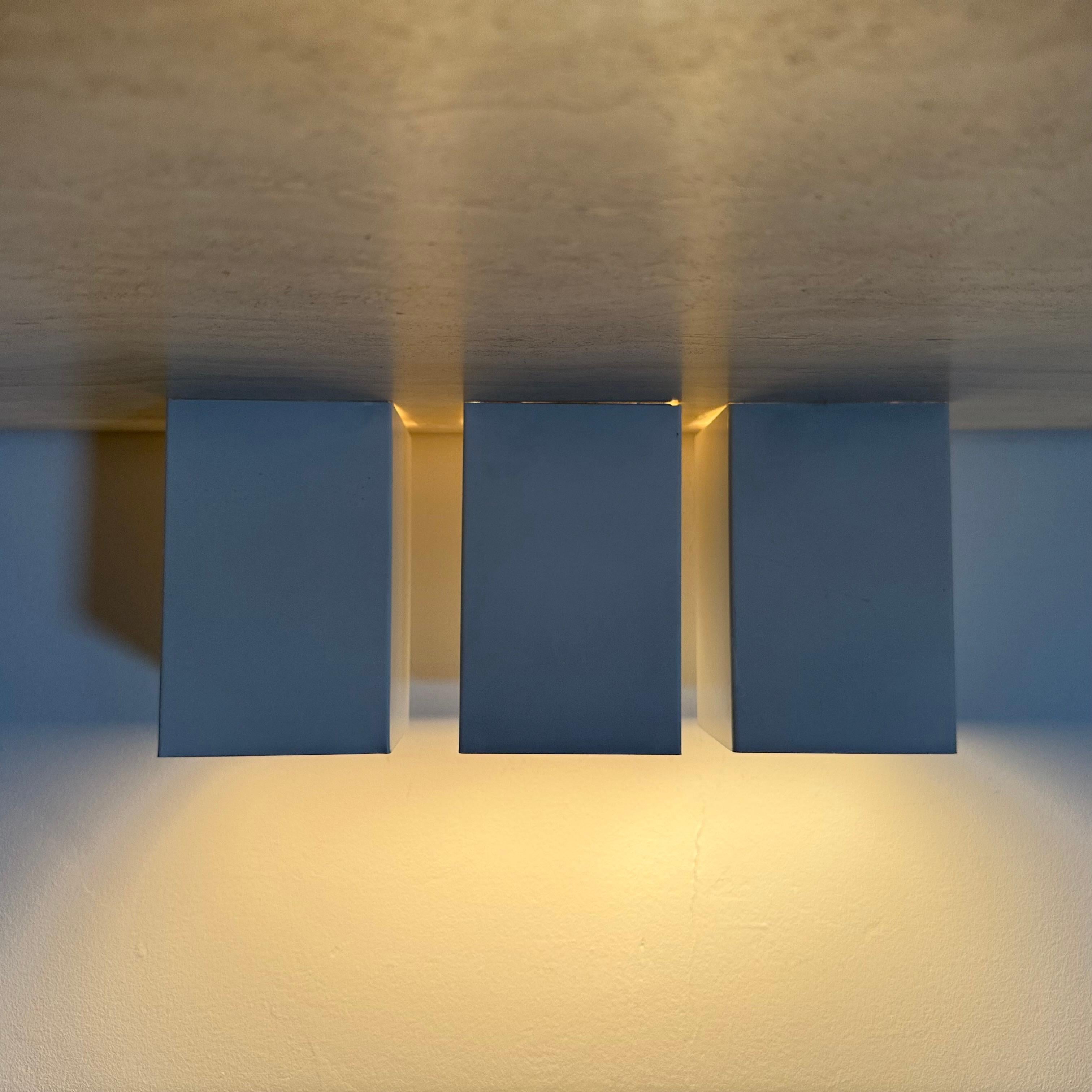 Set di 3 lampade da parete/soffitto dal design minimalista RAAK P300 , anni '70 in vendita 3