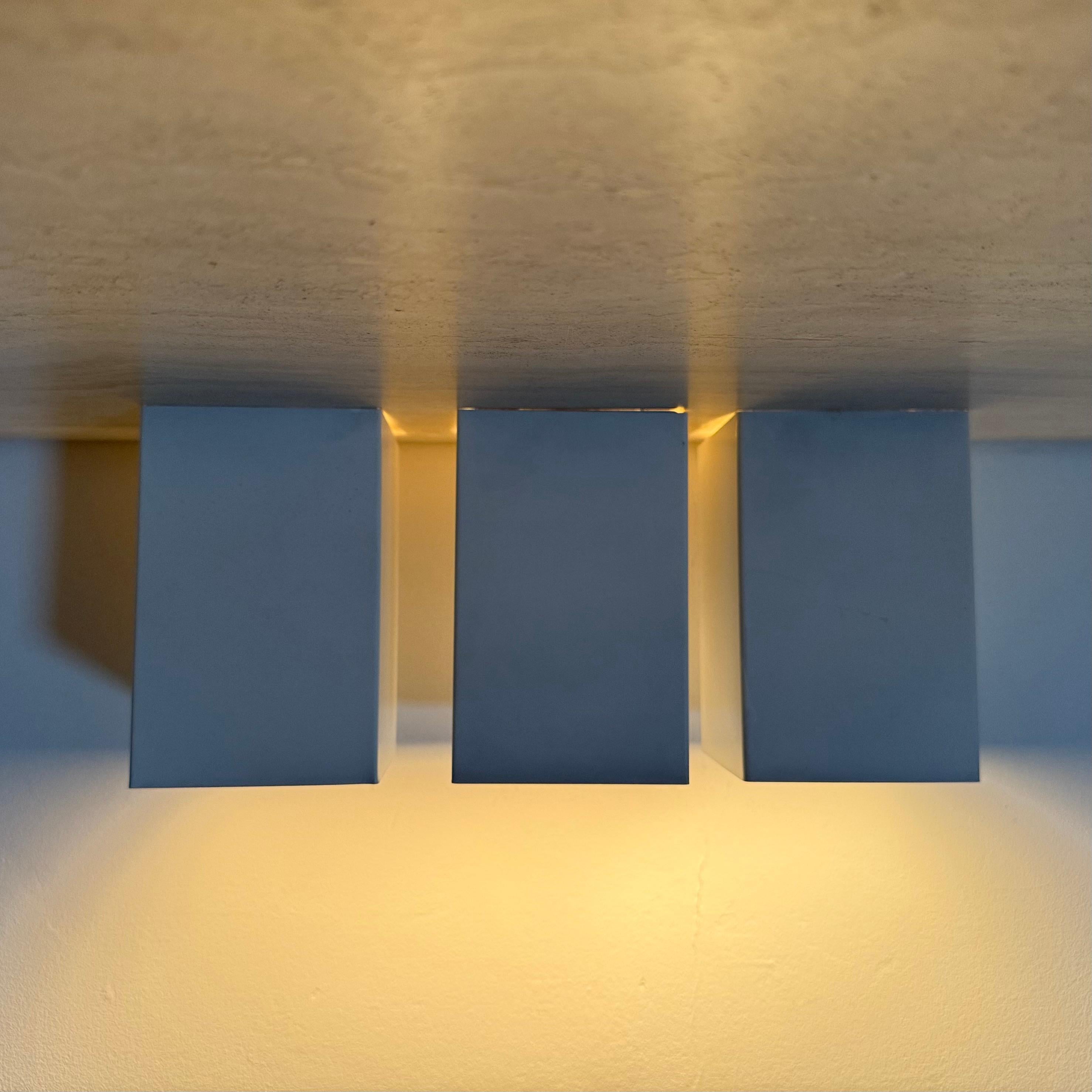 Set di 3 lampade da parete/soffitto dal design minimalista RAAK P300 , anni '70 in vendita 2