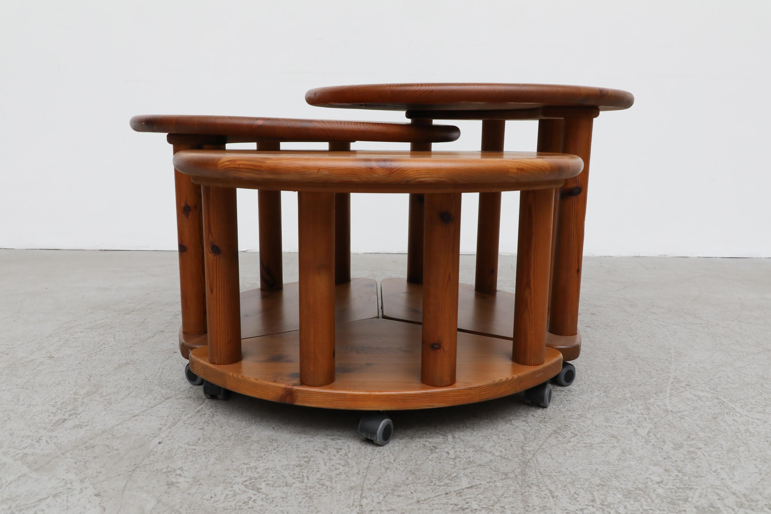 Set of 3 Rainer Daumiller 'Attr' Round Nesting Tables 2