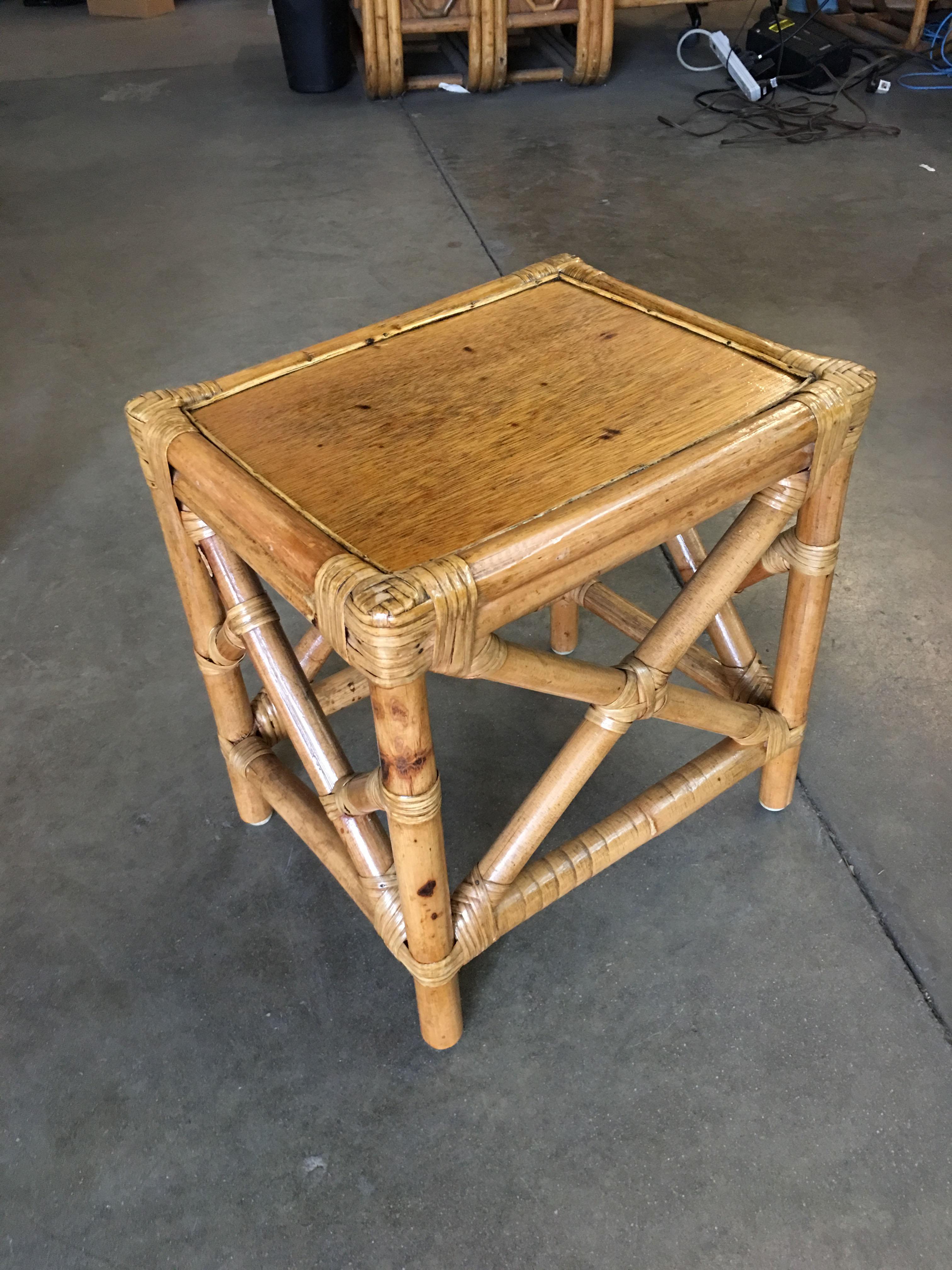 nesting rattan tables