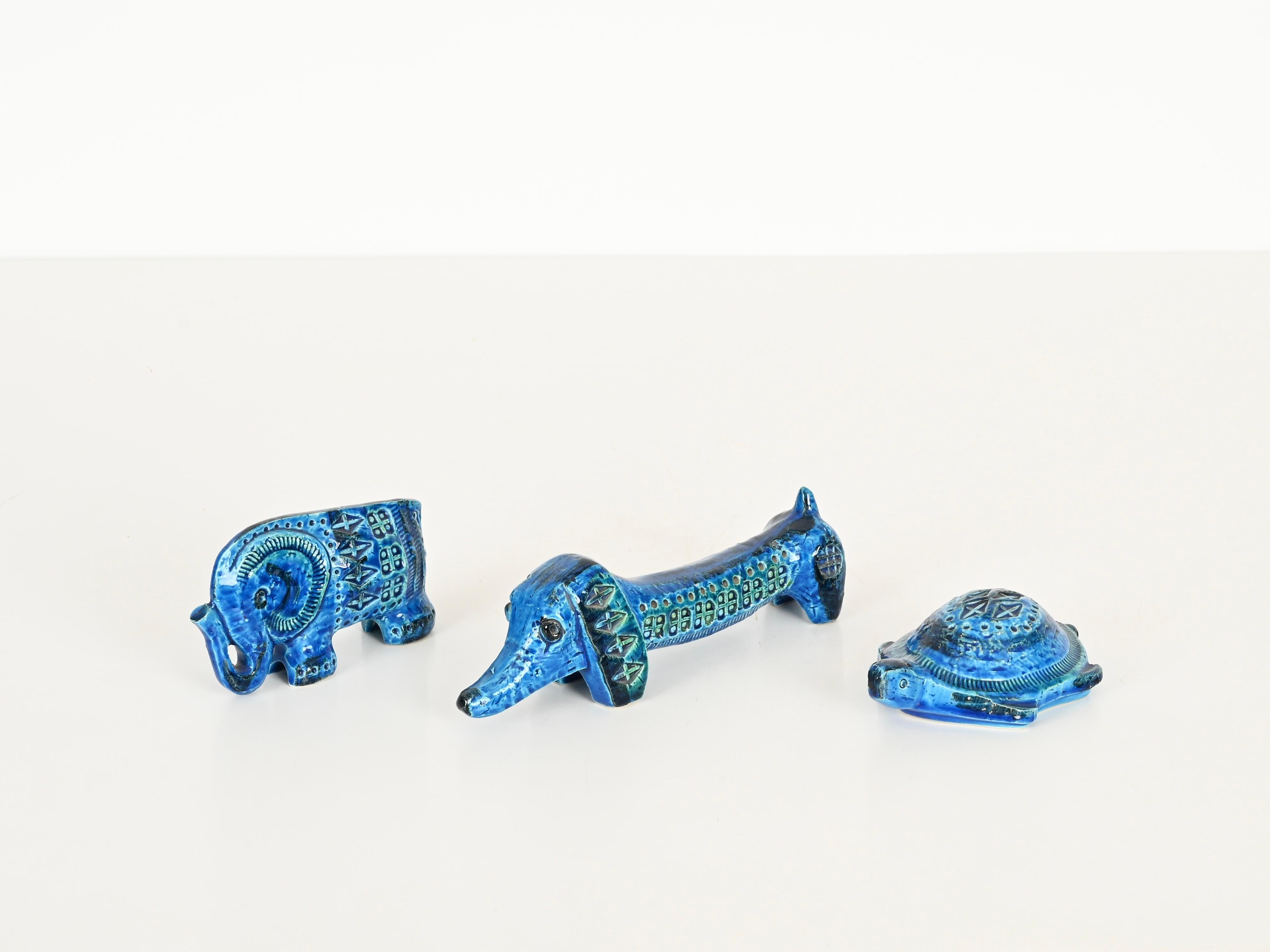 Ensemble de 3 animaux en céramique 