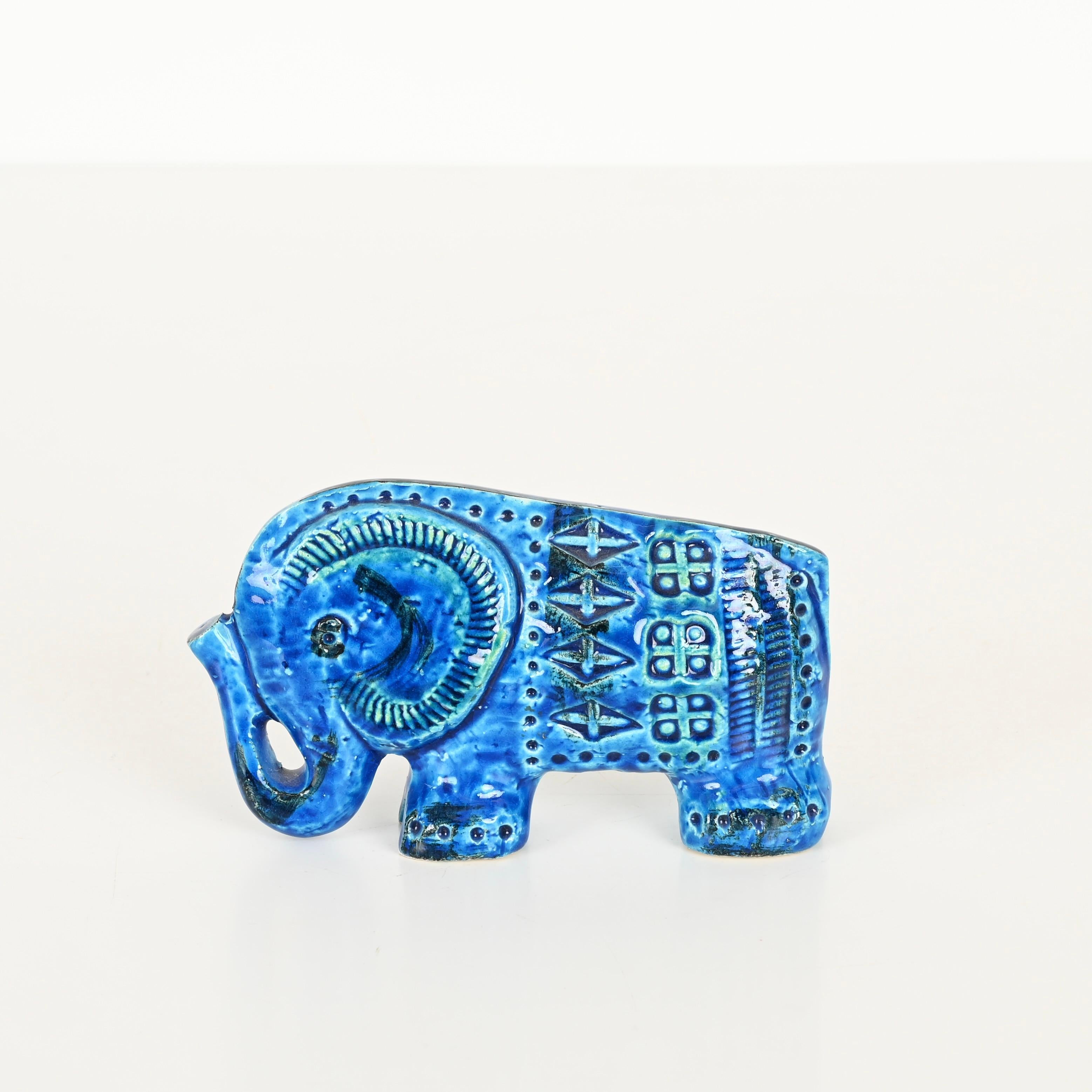 Vernissé Ensemble de 3 animaux en céramique 