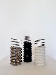 Ensemble de 3 vases "Ringoletto" de Ron Arad pour Rosenthal, 2000