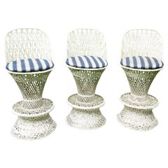Set di 3 sgabelli in fibra di vetro Russell Woodard