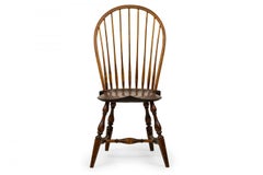 Set di 3 sedie rustiche con schienale Windsor intagliato in Oak Oak