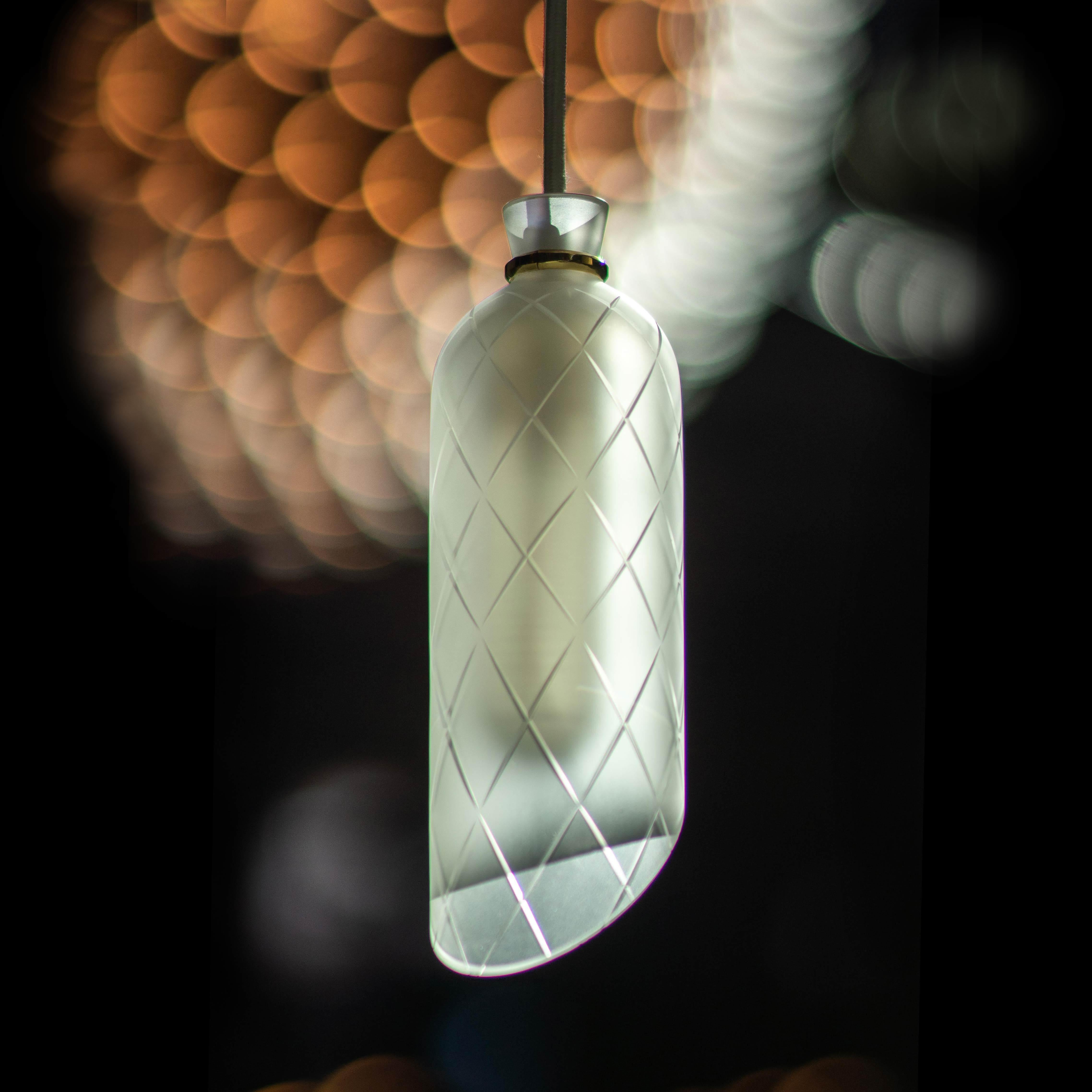 Post-Modern Set of 3 Salma Lamps by Kickie Chudikova For Sale