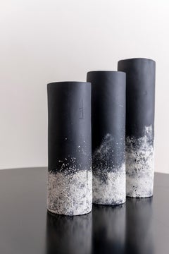 Set of 3 Sand Vases by Biancodichina