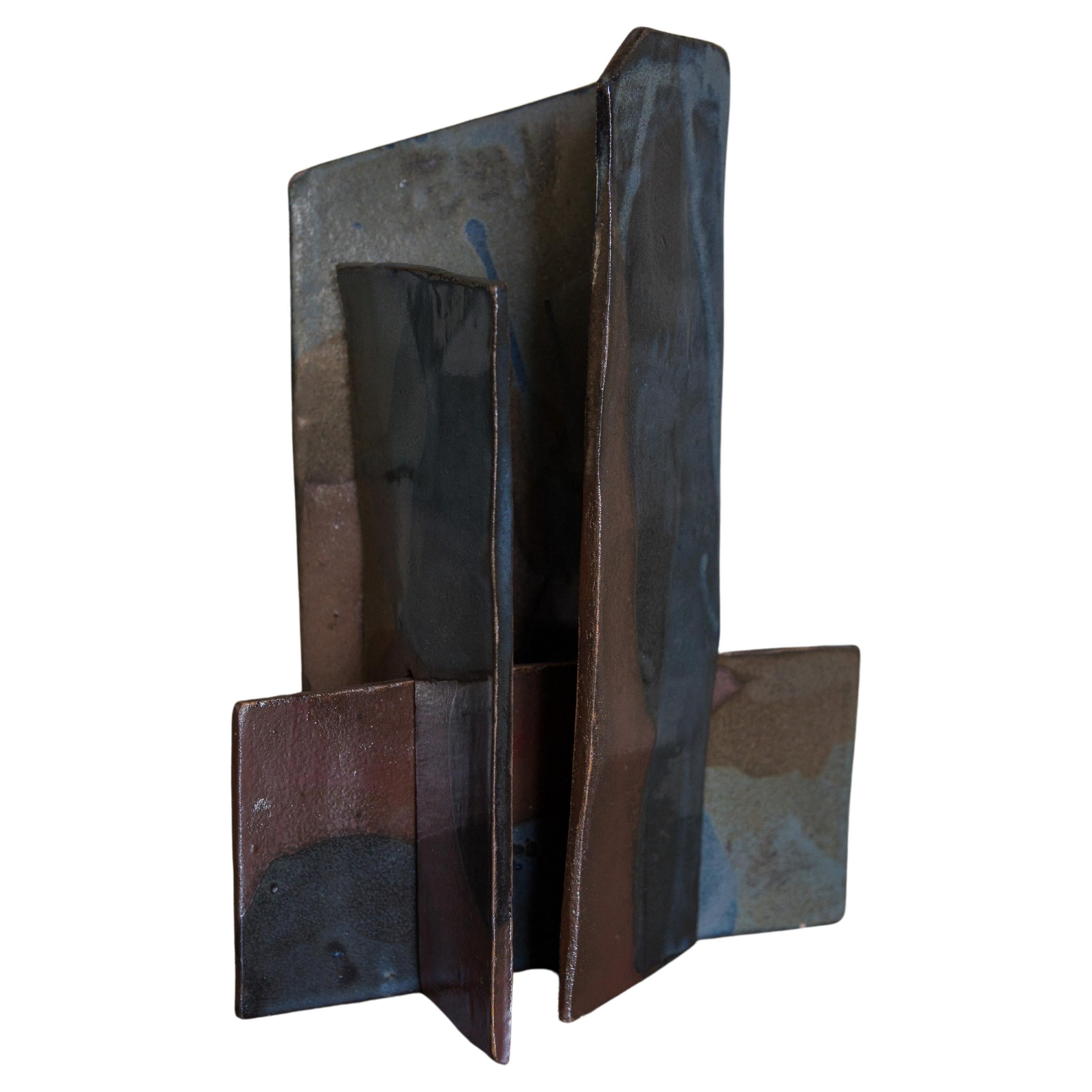 Set Of 3 Sandstone M Decorative Objects by Mylene Niedzialkowski For Sale