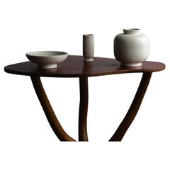 Set of 3 Scandinavian Modern 'Carrara' Vases & Bowl by Wilhelm Kåge, Gustavsberg