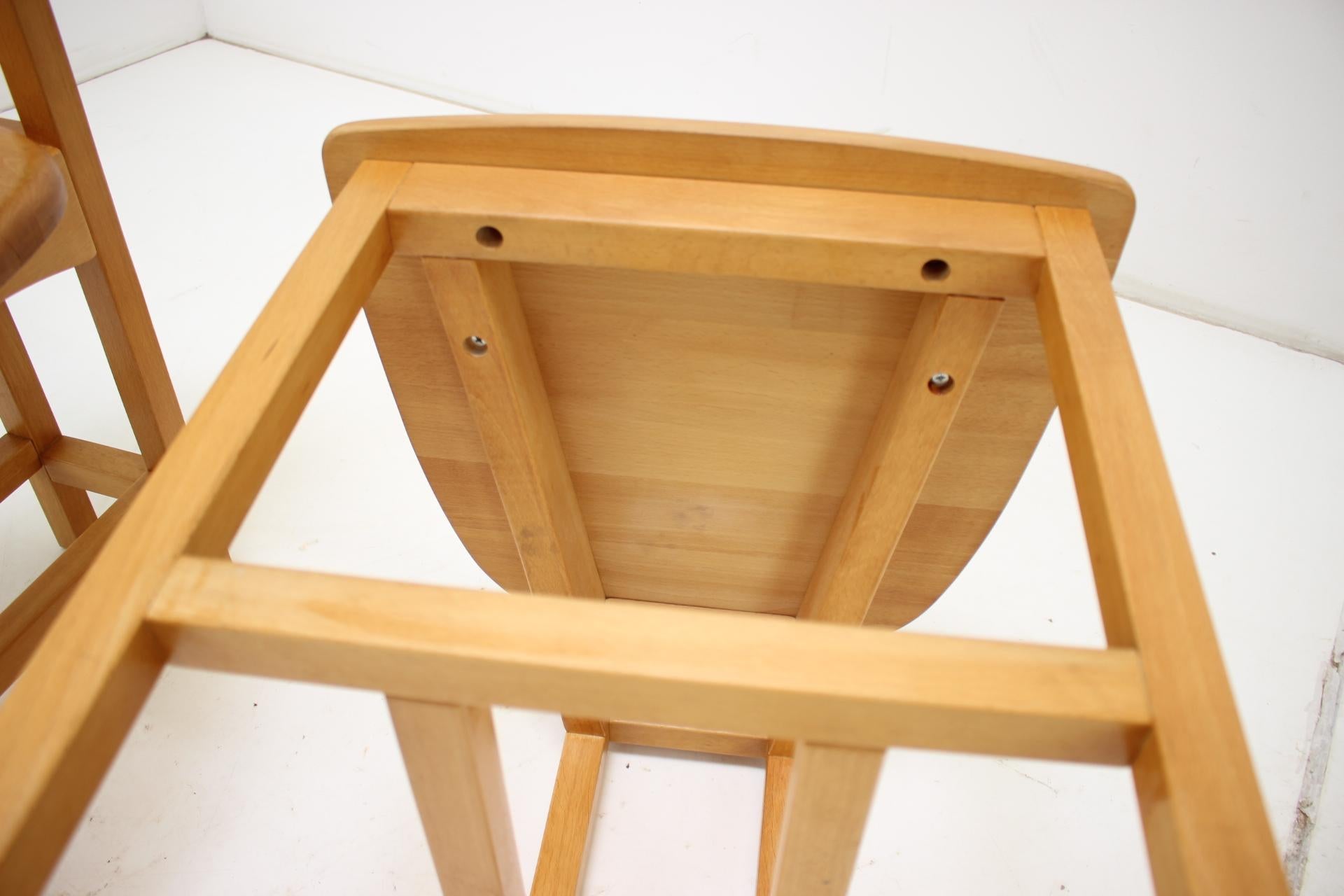 Ensemble de 3 chaises de style scandinave, Finlande, 1970 en vente 4