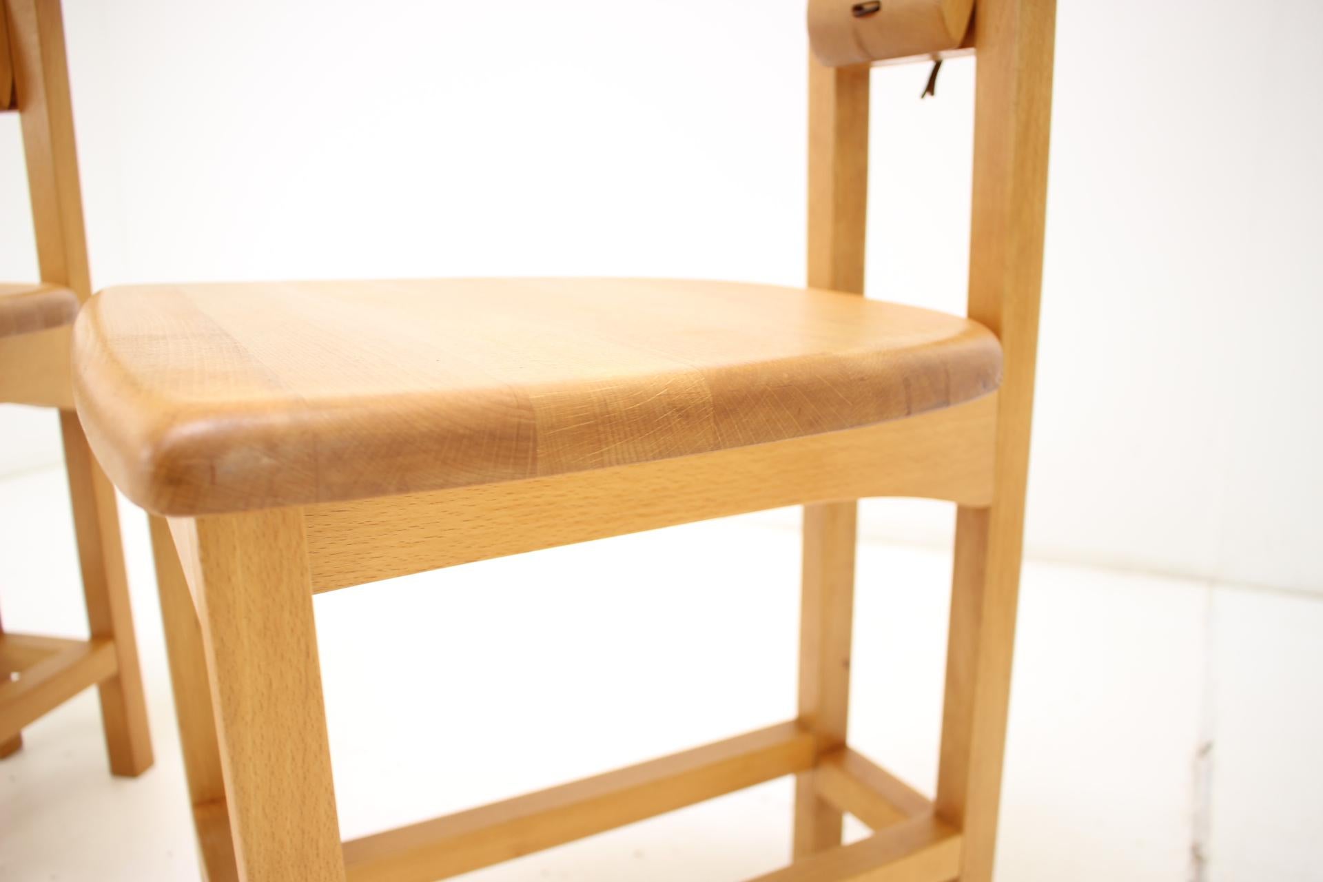 Ensemble de 3 chaises de style scandinave, Finlande, 1970 en vente 5