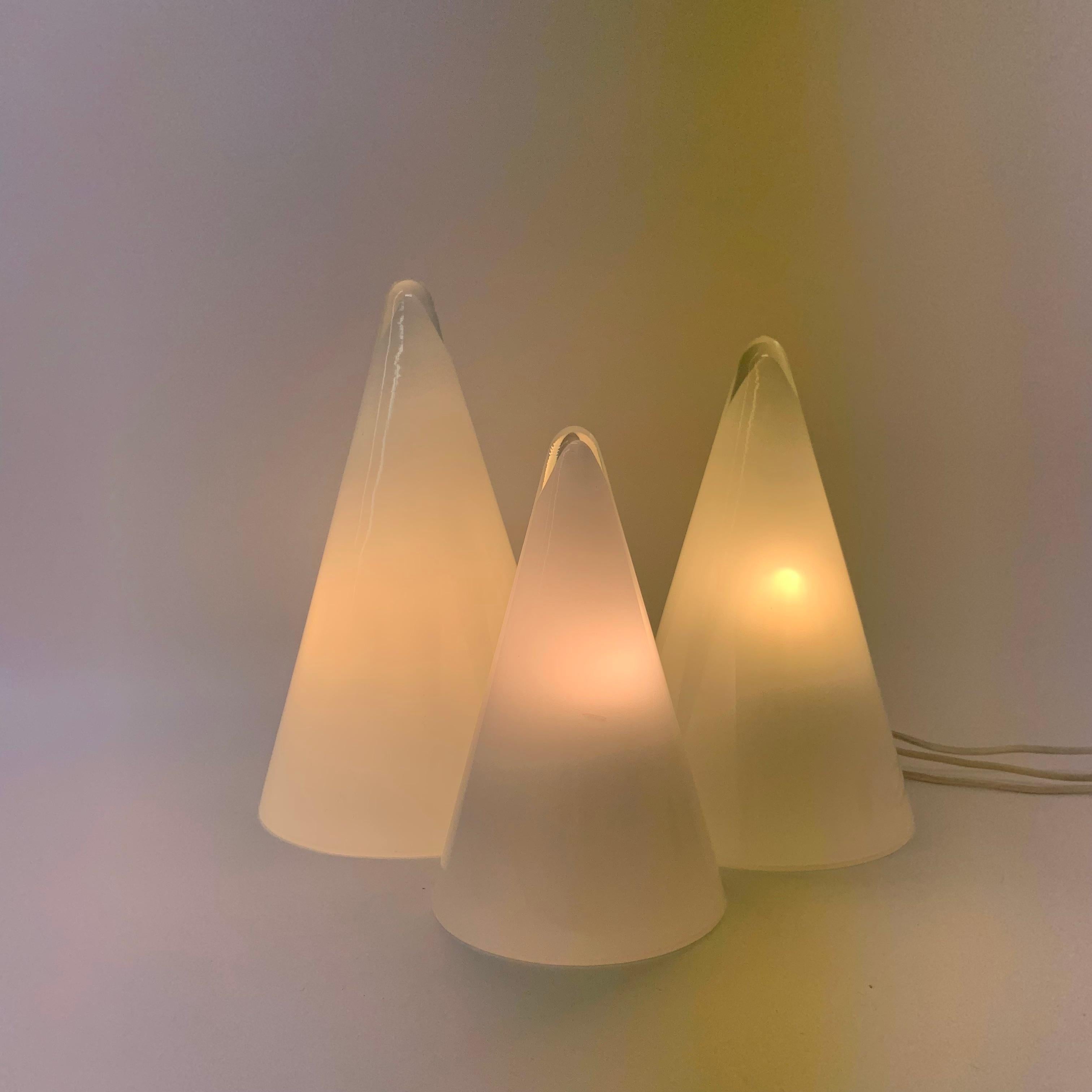 Set of 3 SCE Teepee Table Lamps, 1970’s, France For Sale 6