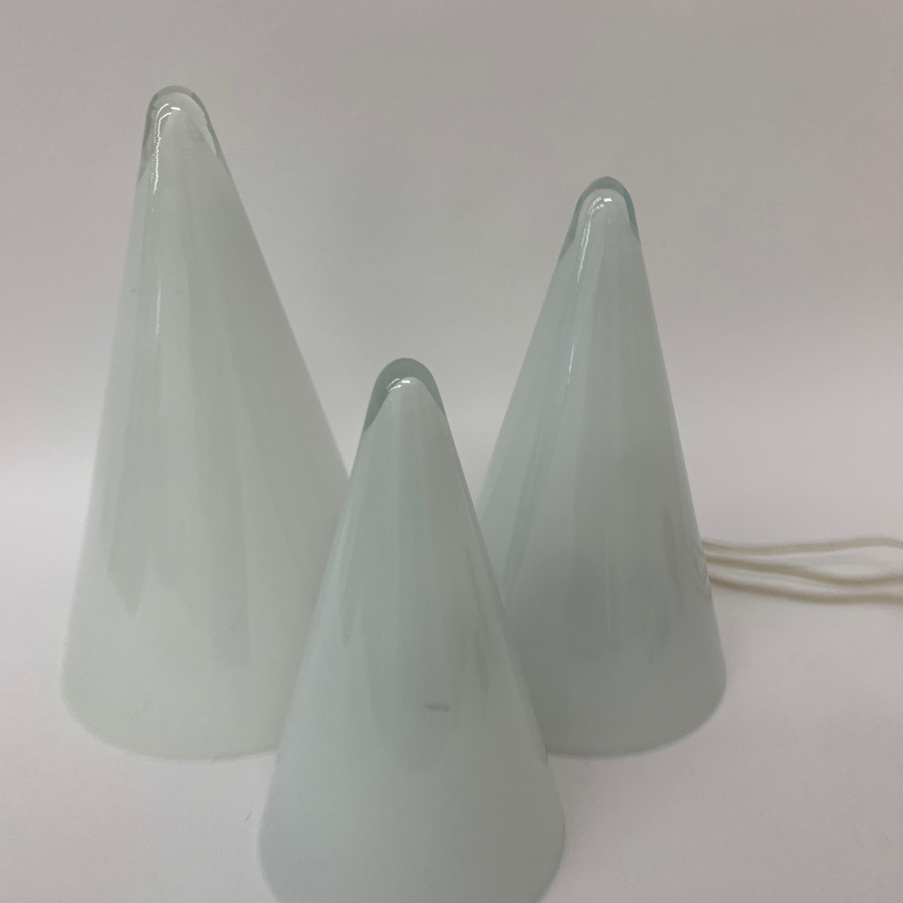 Set of 3 SCE Teepee Table Lamps, 1970’s, France For Sale 4