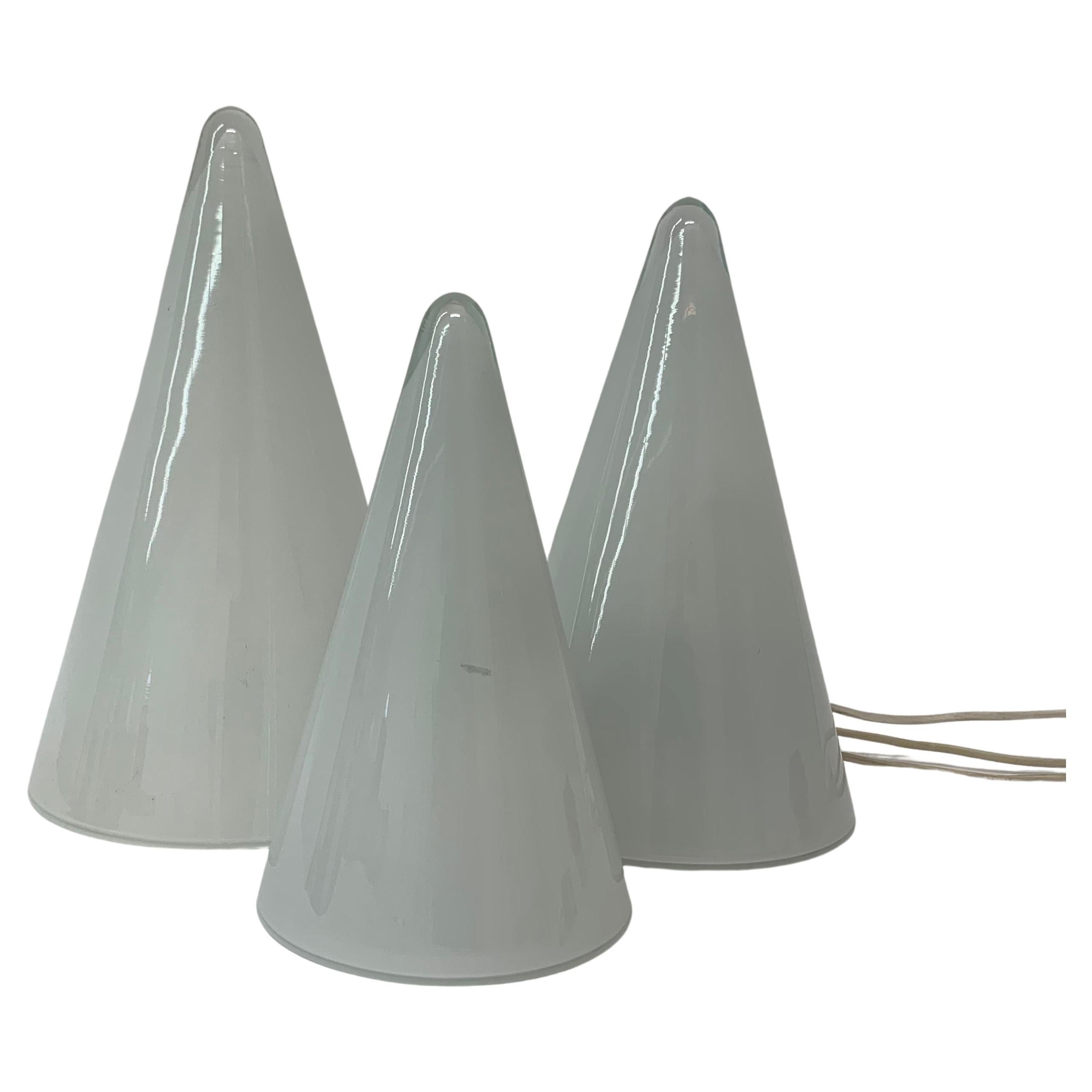 Set of 3 SCE Teepee Table Lamps, 1970’s, France For Sale