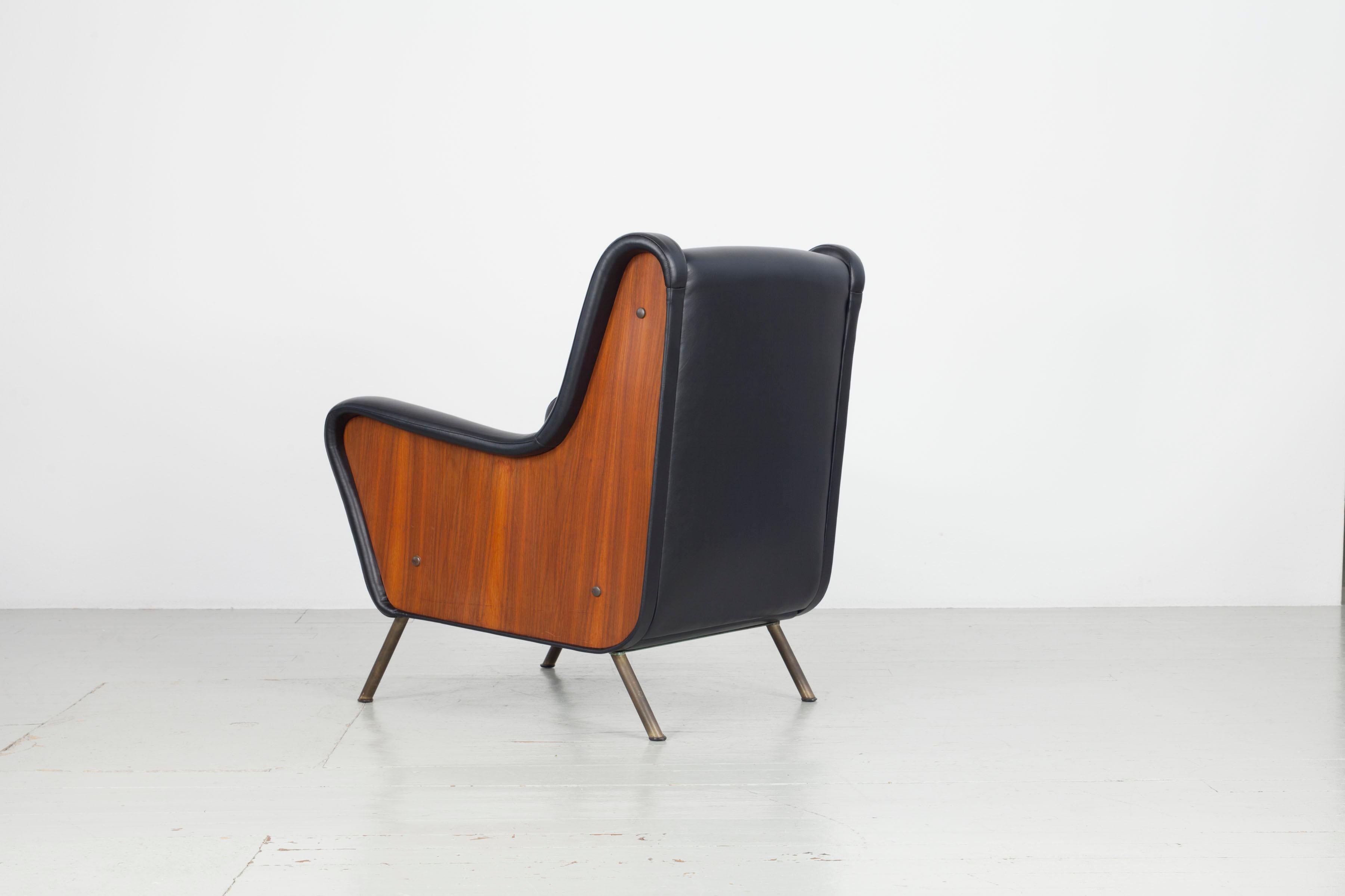 italien  Ensemble de canapé à 3 places et deux fauteuils, Italie, Arflex, 1950 en vente