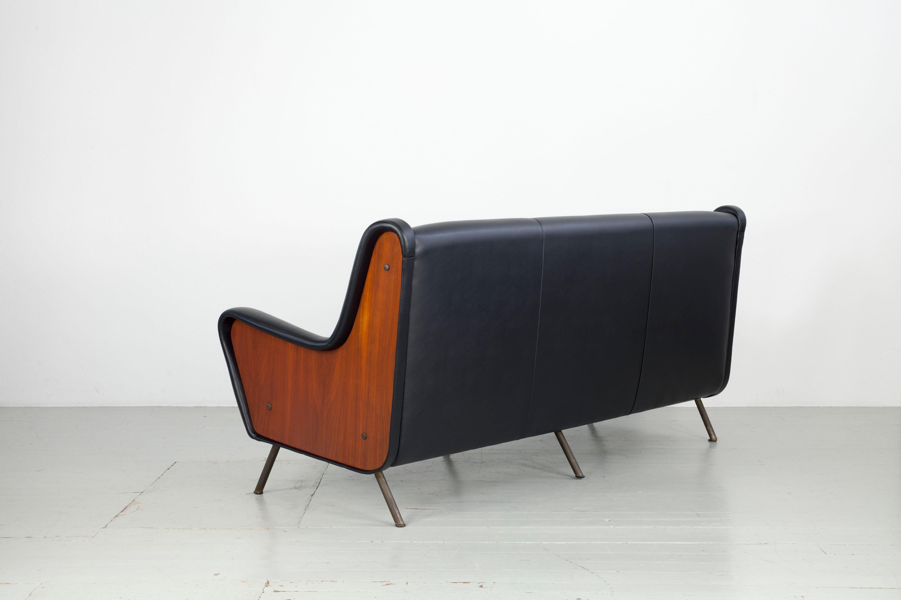  Ensemble de canapé à 3 places et deux fauteuils, Italie, Arflex, 1950 en vente 2