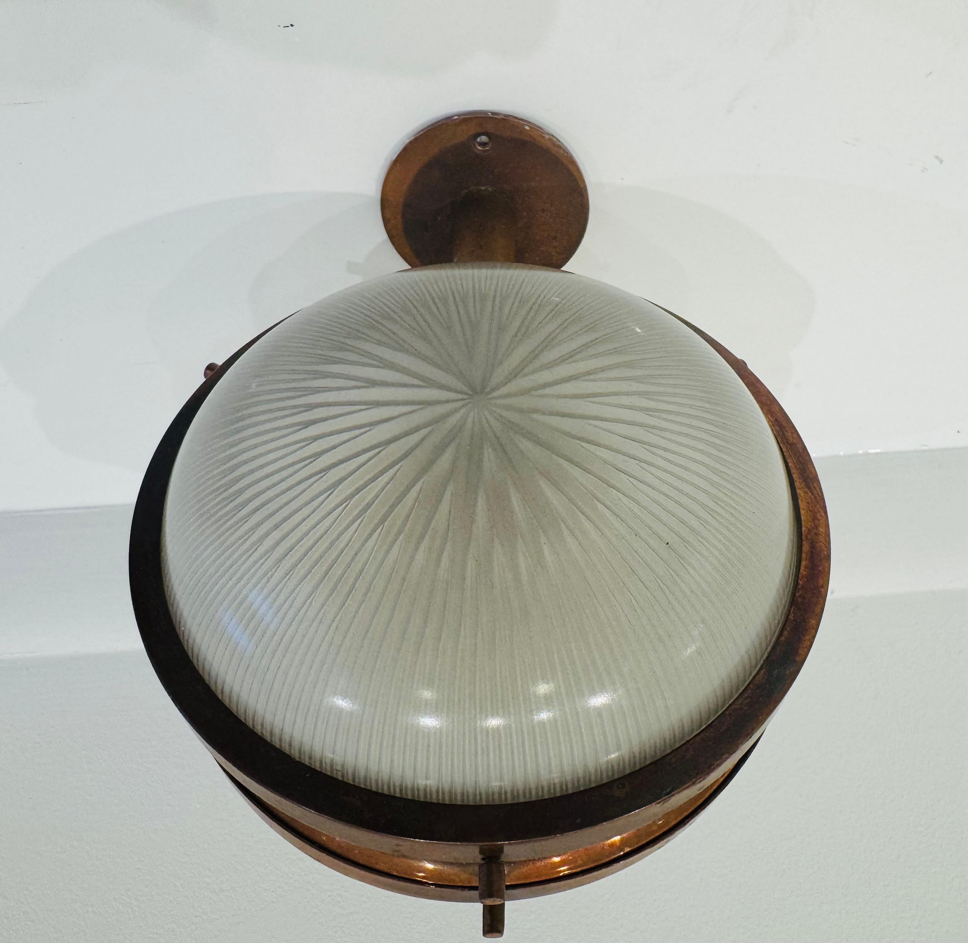 Mid-Century moderno Set di 3 lampade Artemide 1960 di Sergio Mazza in vendita