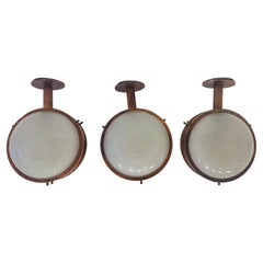 Ensemble de 3 lampes et appliques Sergio Mazza 1960 Artemide Celing
