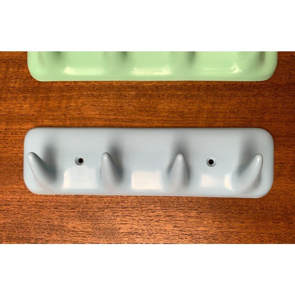 20th Century Set of 3 Sesia Hook Bar Warderobe or Towel Holder from CM Brevettato, 1960s For Sale