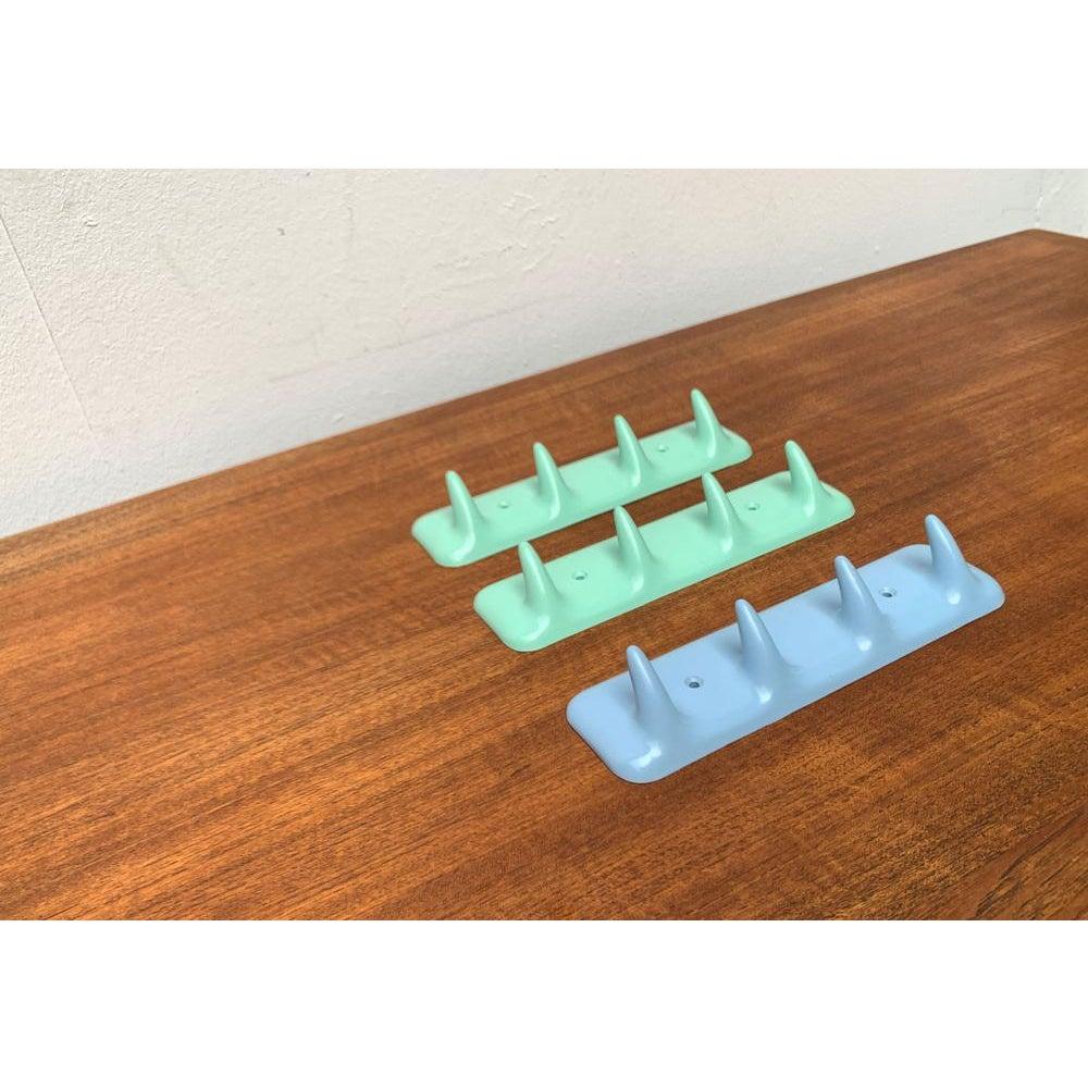 Set of 3 Sesia Hook Bar Warderobe or Towel Holder from CM Brevettato, 1960s For Sale 1