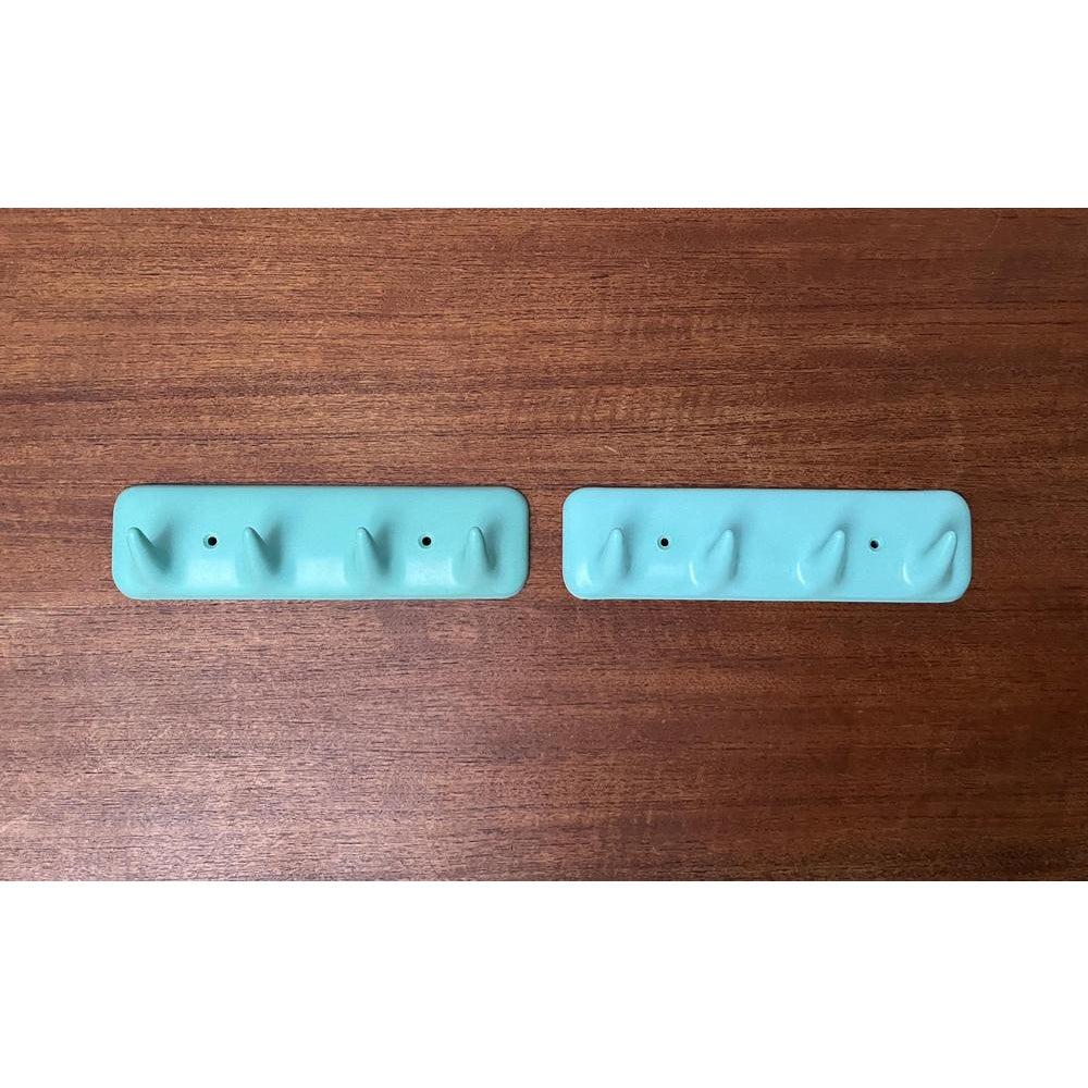 Set of 3 Sesia Towel Holder and Bathroom Shelf from CM Brevettato, Italy, 1960s For Sale 2