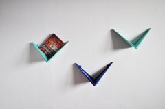 Set of 3 Shelfs in the Style of Poul Cadovius Butterfly