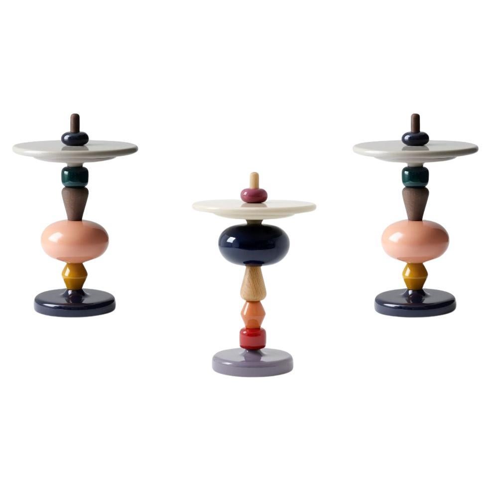 Juego de 3 mesas auxiliares Shuffle MH1(Array & 2Spectrum)de Mia Hamborg para &Tradition