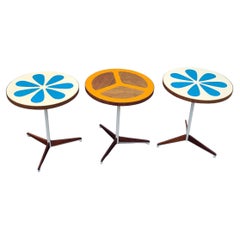 Set of 3 Side Tables by Don Savage and Howard McNab for Peter Pepper Products