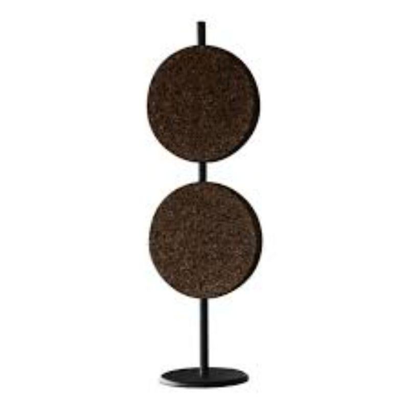 Set of 3, Silent Trees, Acoustic Room Divider by Made By Choice 
Nordic Silence Collection with Katrín Ólína
Dimensions: 55 x 70 x 180 cm
Materials: Solid Ash, Cork
Finishes: Heat-treated Cork, Natural Ash / Painted Black

Also Available: