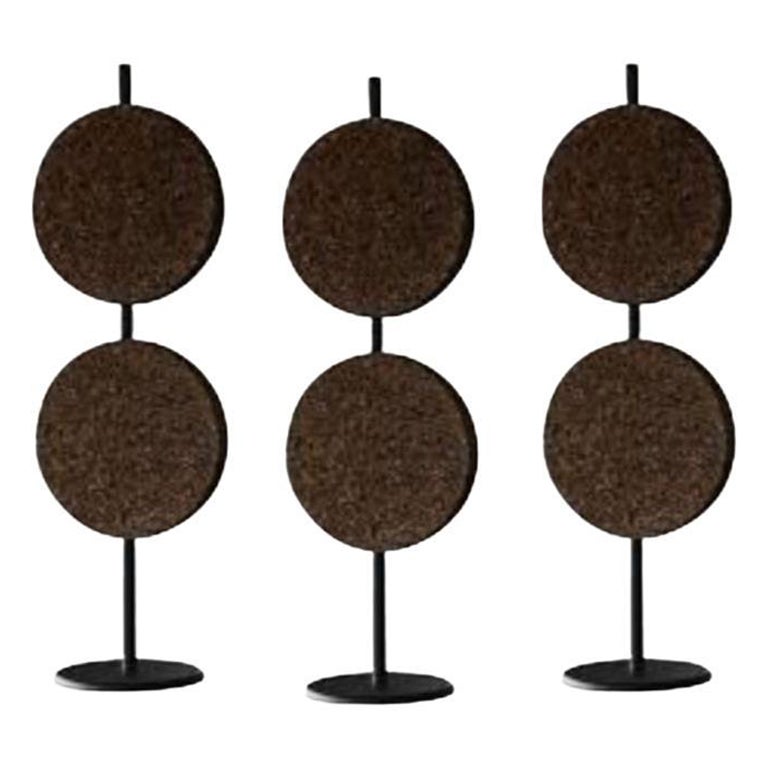 Set of 3, Silent Trees, Acoustic Room Divider by Made by Choice For Sale