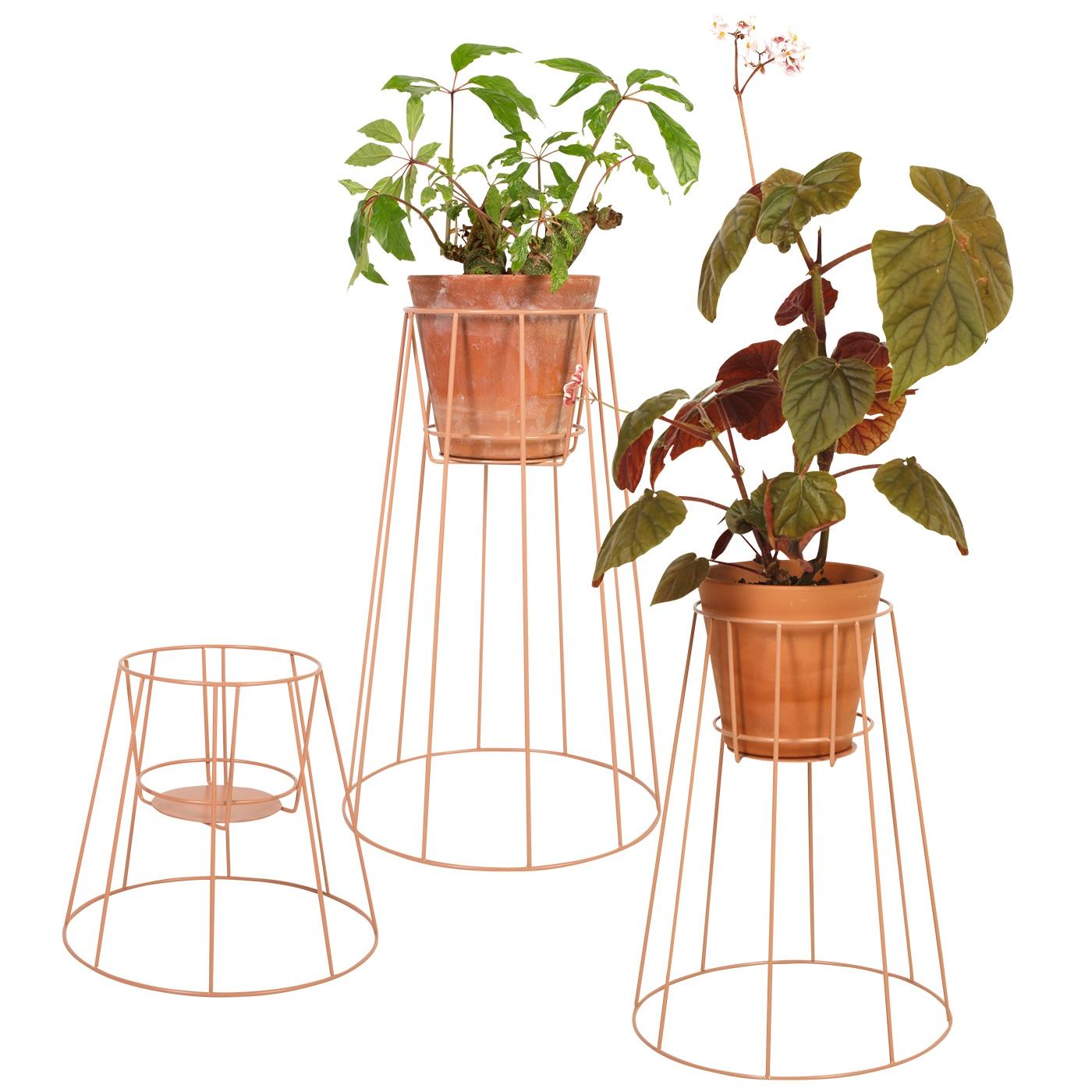 Danese Set di 3 piantine Cibele Dusty Peach di OK Design in vendita