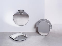 Set von 3 kleinen Scena Elemento Murano-Spiegeln von Nikolai Kotlarczyk