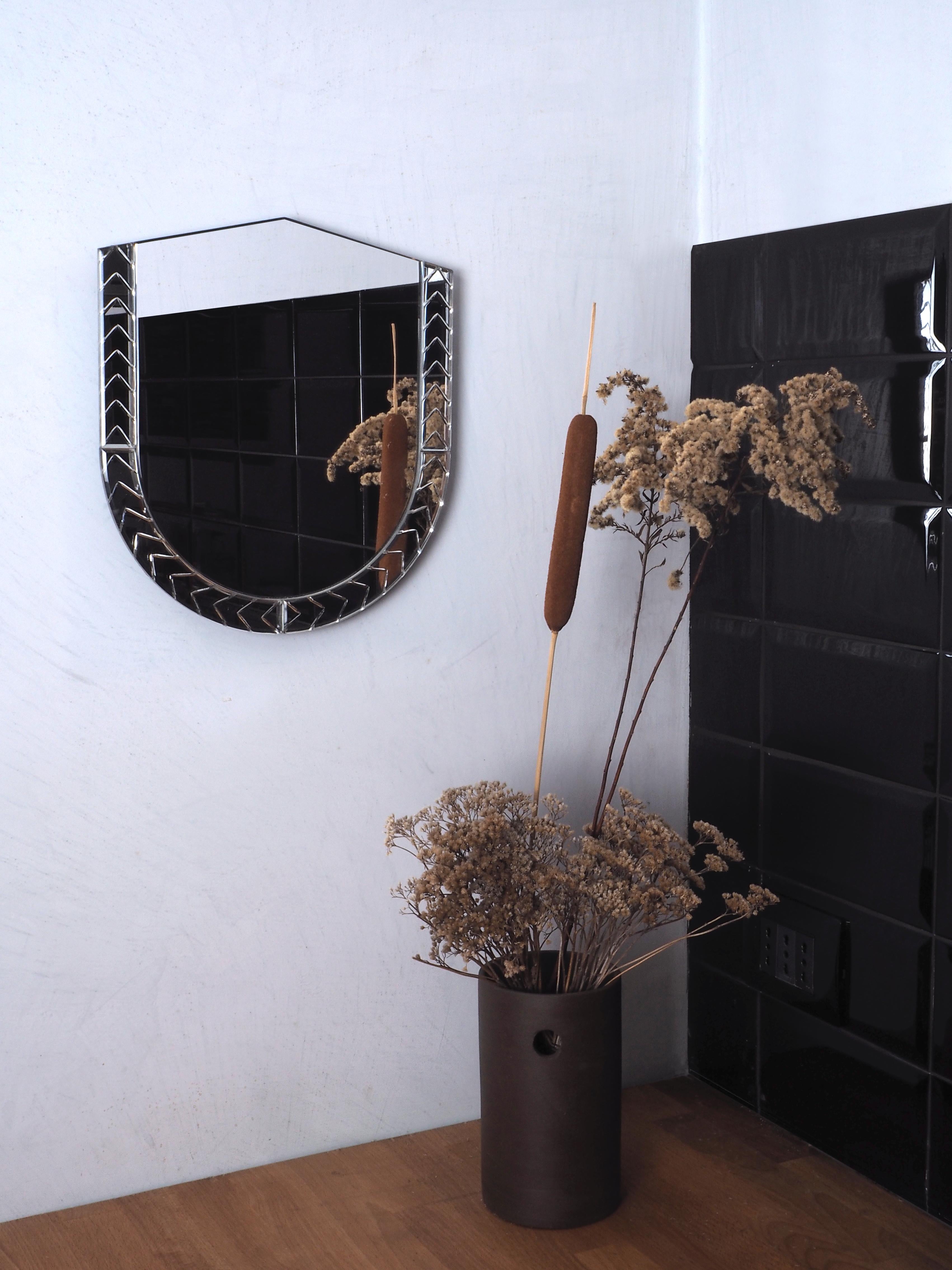 Set von 3 kleinen Scena Elemento Murano-Spiegeln von Nikolai Kotlarczyk im Angebot 2