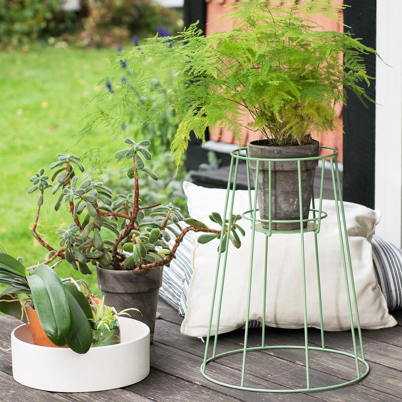Danese Set di 3 piantine cibele verde mare di OK Design in vendita