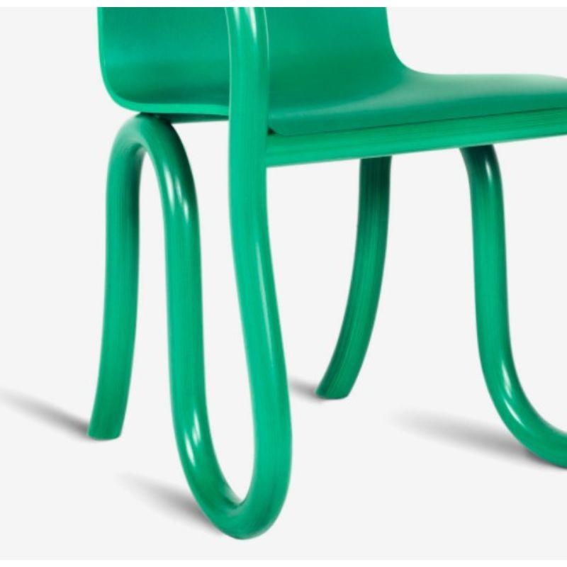 Ensemble de 3 chaises et tables de salle à manger originales Kolho vert Spectrum par Made by Choice en vente 1