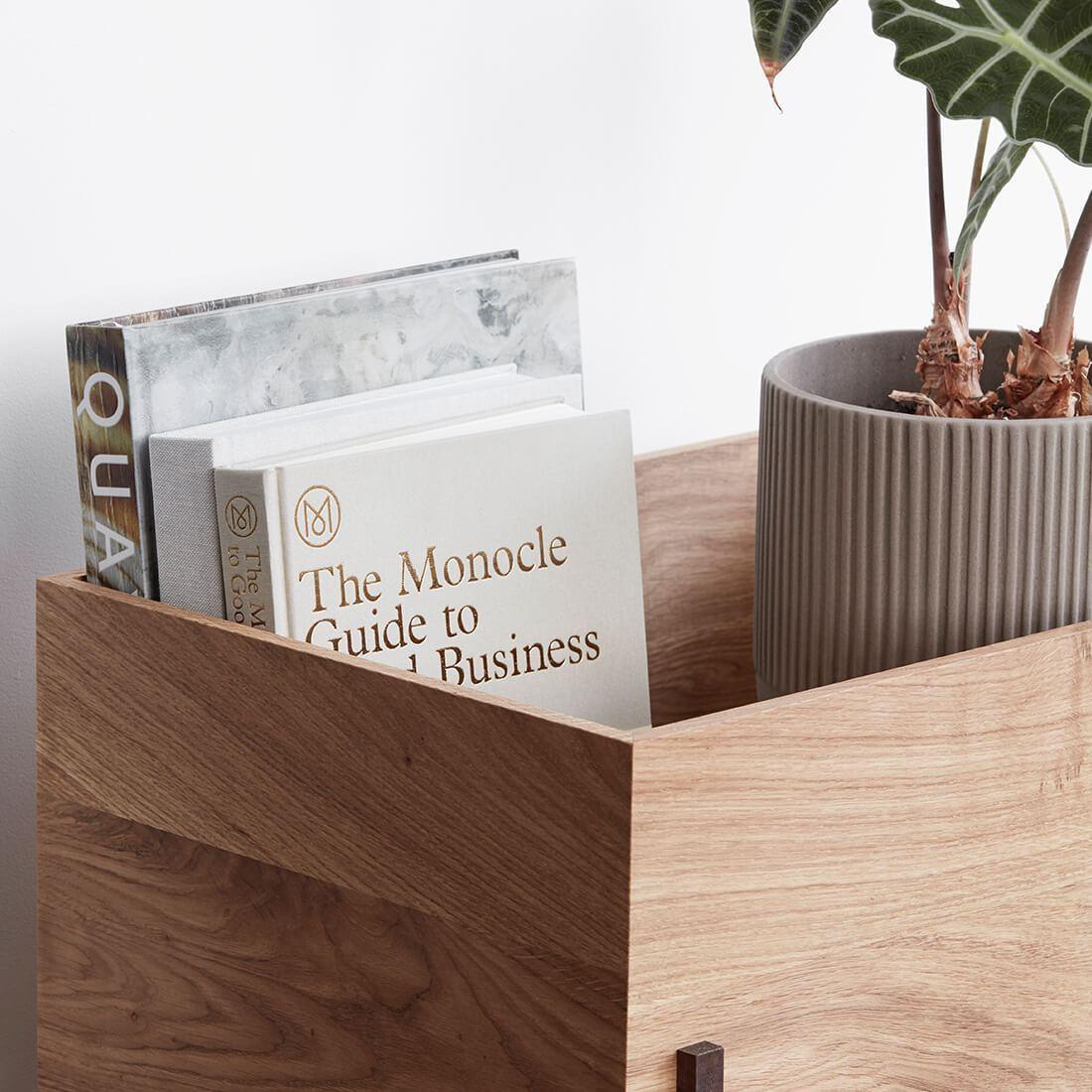 Modern Set of 3 Stack Storage Box by Kristina Dam Studio