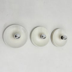 Satz von 3 Staff Leuchten-Wandleuchten, Schachtel, Charlotte Perriand zugeschrieben, 1970er Jahre