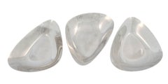 Set of 3 Sterling Silver Mid-Century Modern Dishes