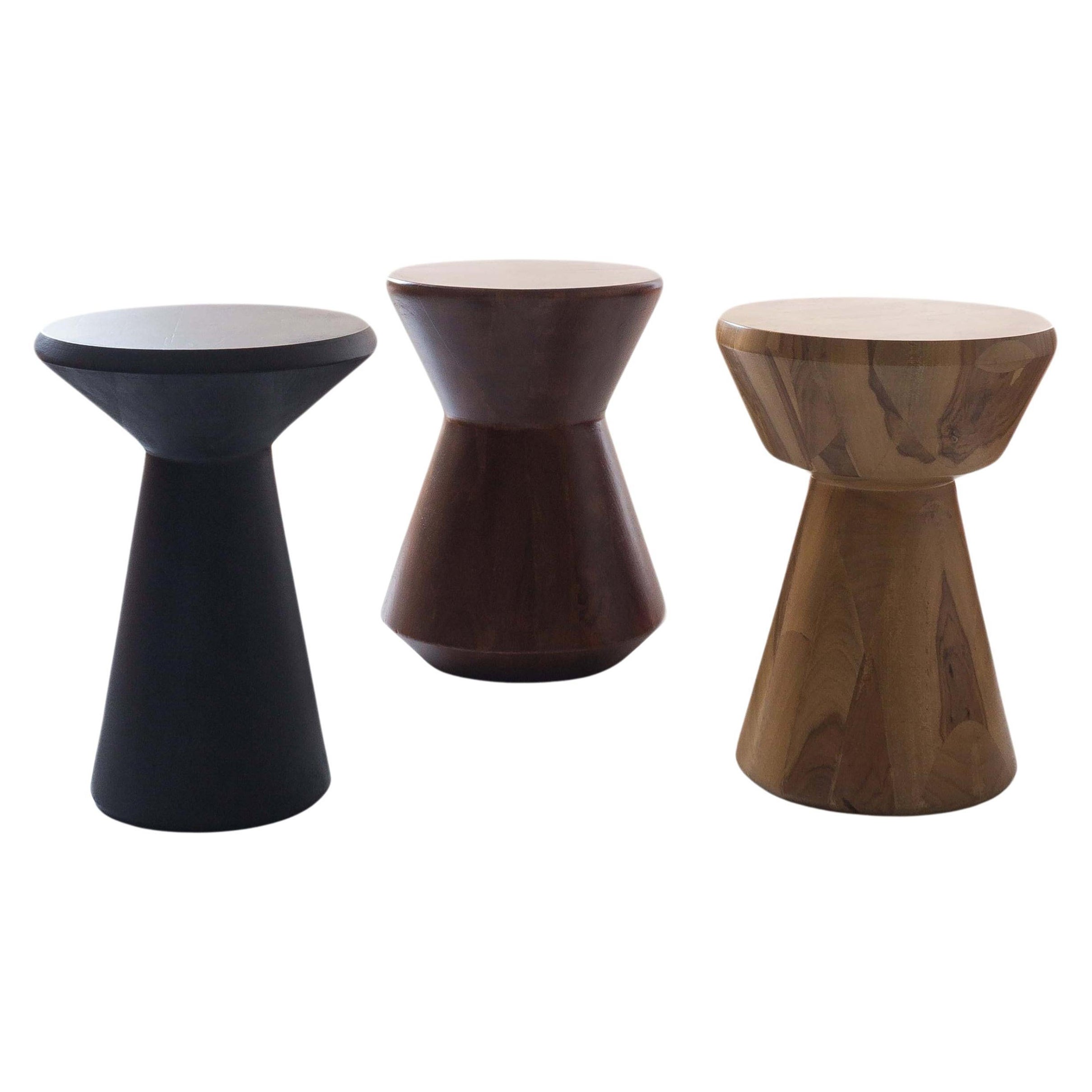 Set of 3 Stools by Camilo Andres Rodriguez Marquez For Sale