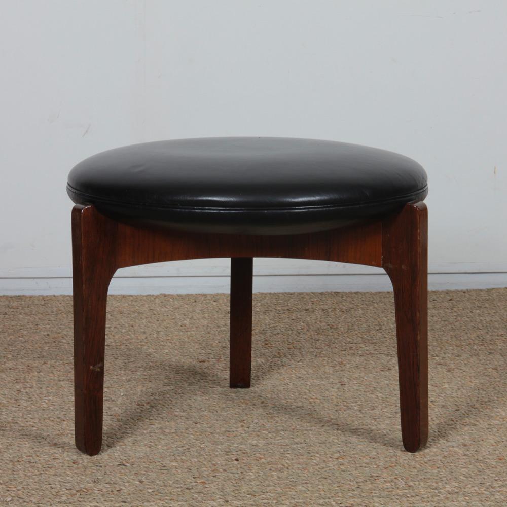 Ensemble de 3 tabourets par Sven Ellekaer pour Christian Linneberg, 1960s Bon état - En vente à MONTESSON, FR