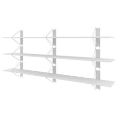 Set of 3 Strut Shelves from Souda, White, Made to Order