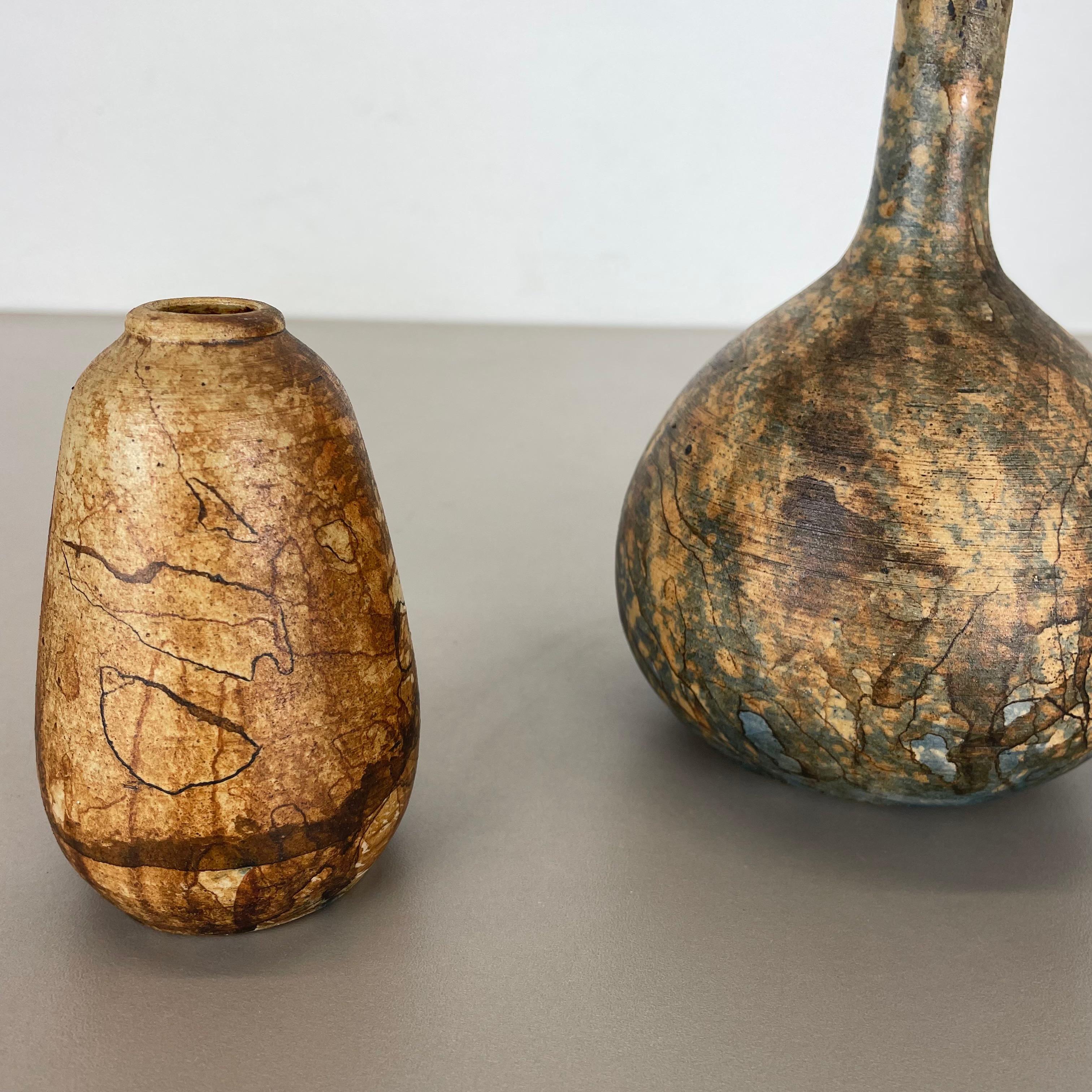 Set of 3 Studio Pottery Sculptural Objects Gerhard Liebenthron, Germany, 1970s For Sale 3