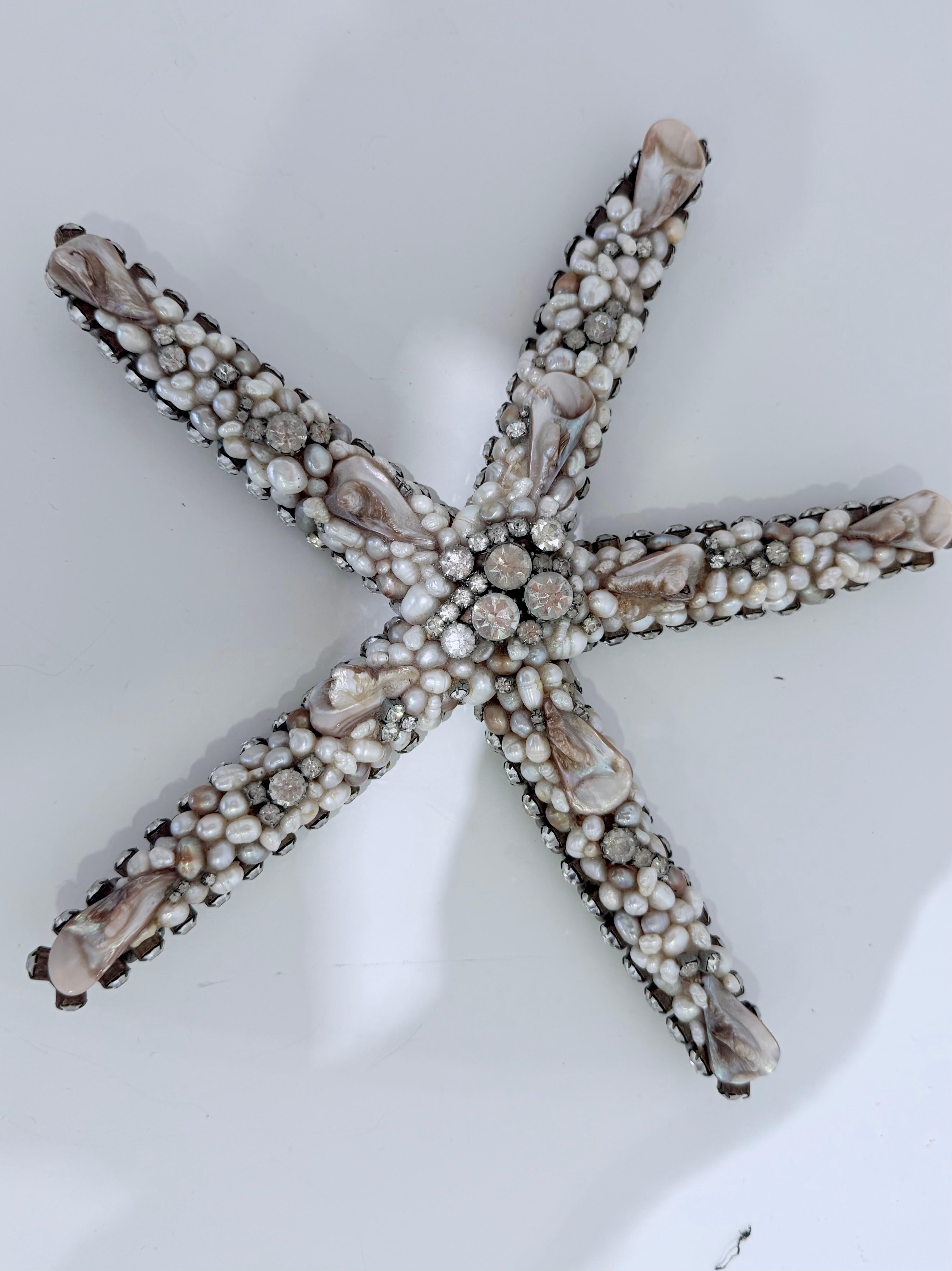 3er-Set Seesterne in Swarovski Kristall Douglass Cloutier (amerikanisch) im Angebot