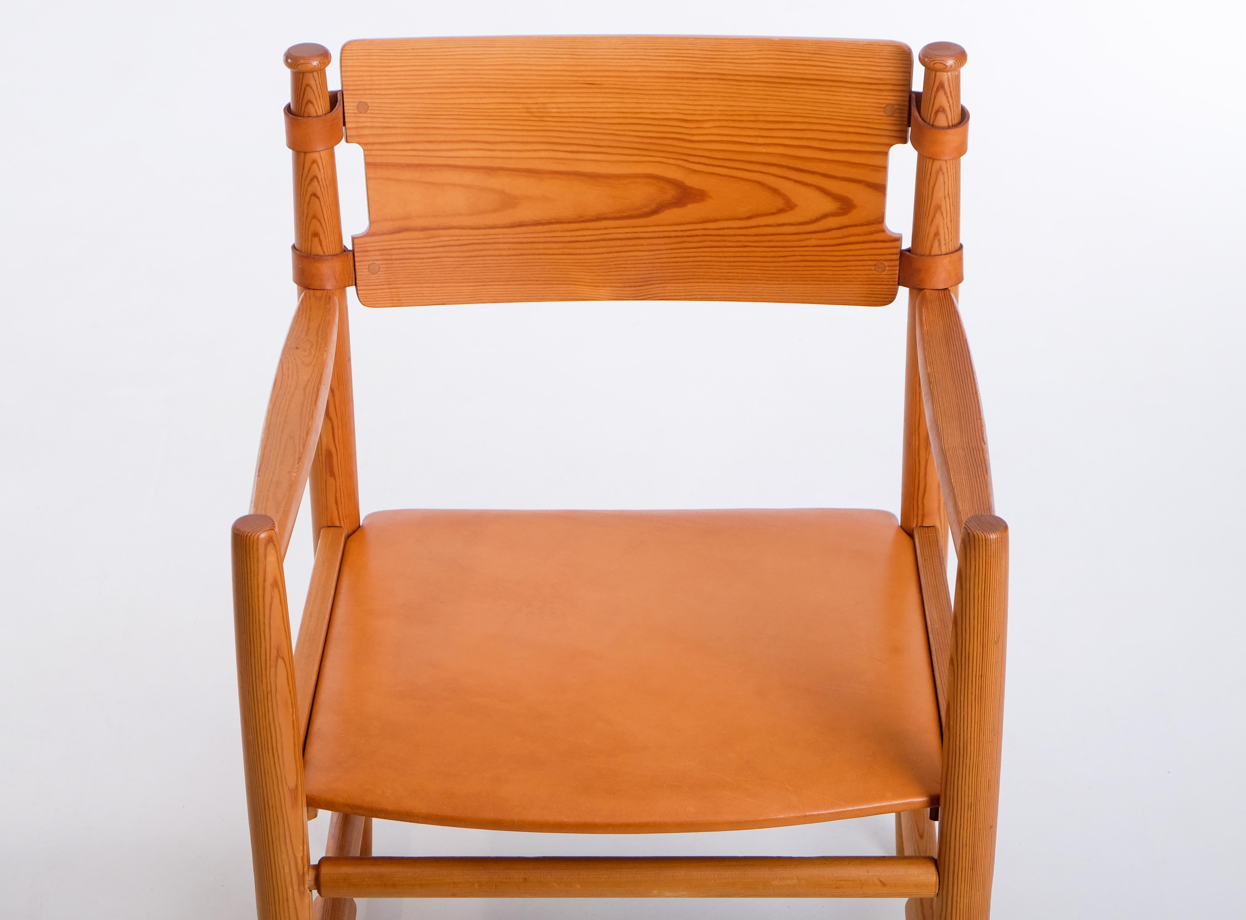 Scandinavian Modern Set of 3 Swedish armchairs, 1960s For Sale