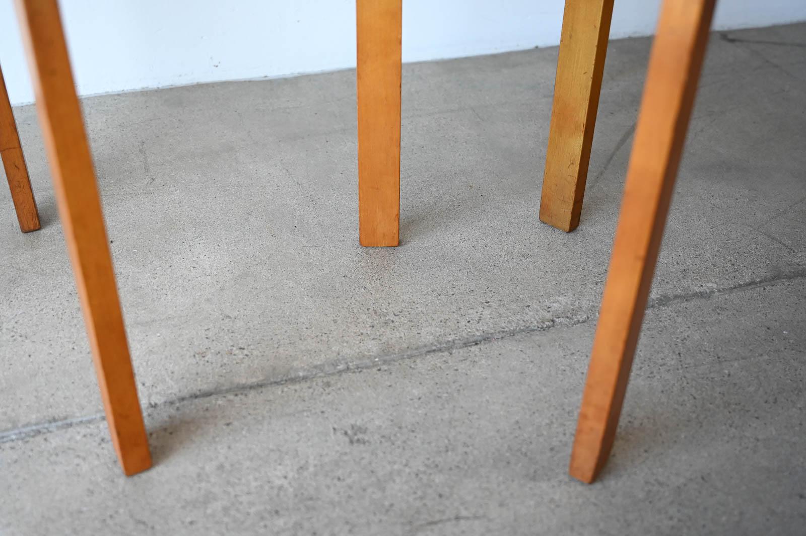 Swedish Dot Stools in the style of Alvar Aalto, ca. 1950 7