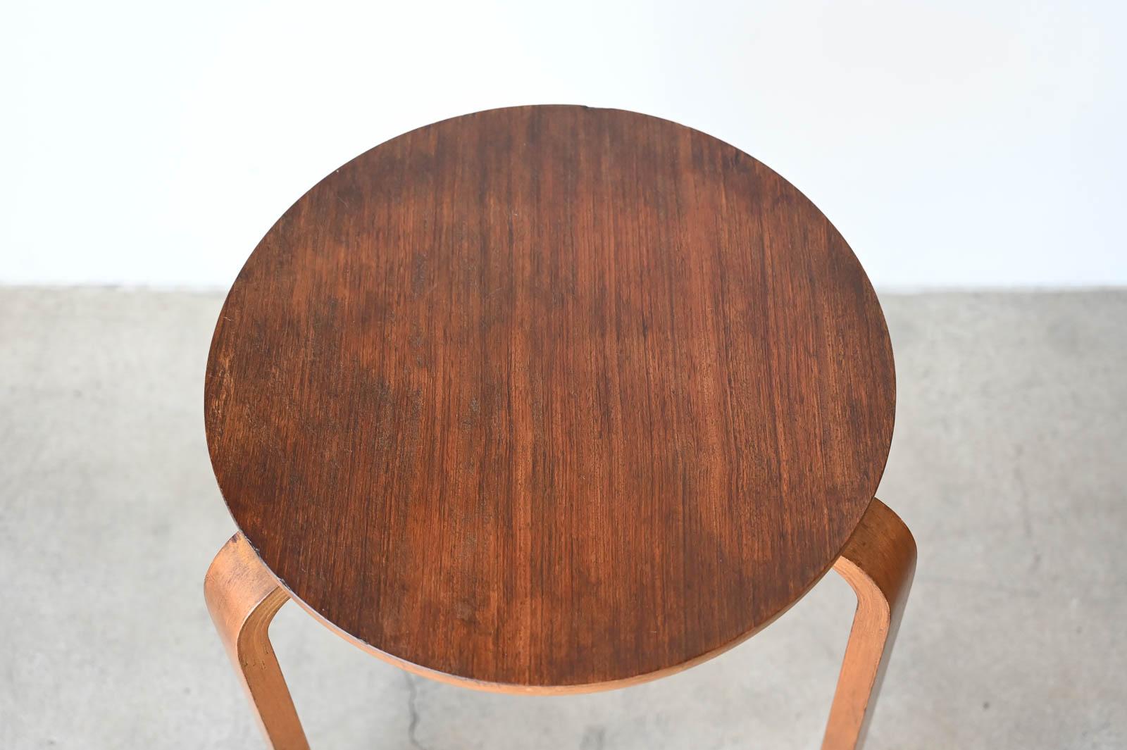 Swedish Dot Stools in the style of Alvar Aalto, ca. 1950 1