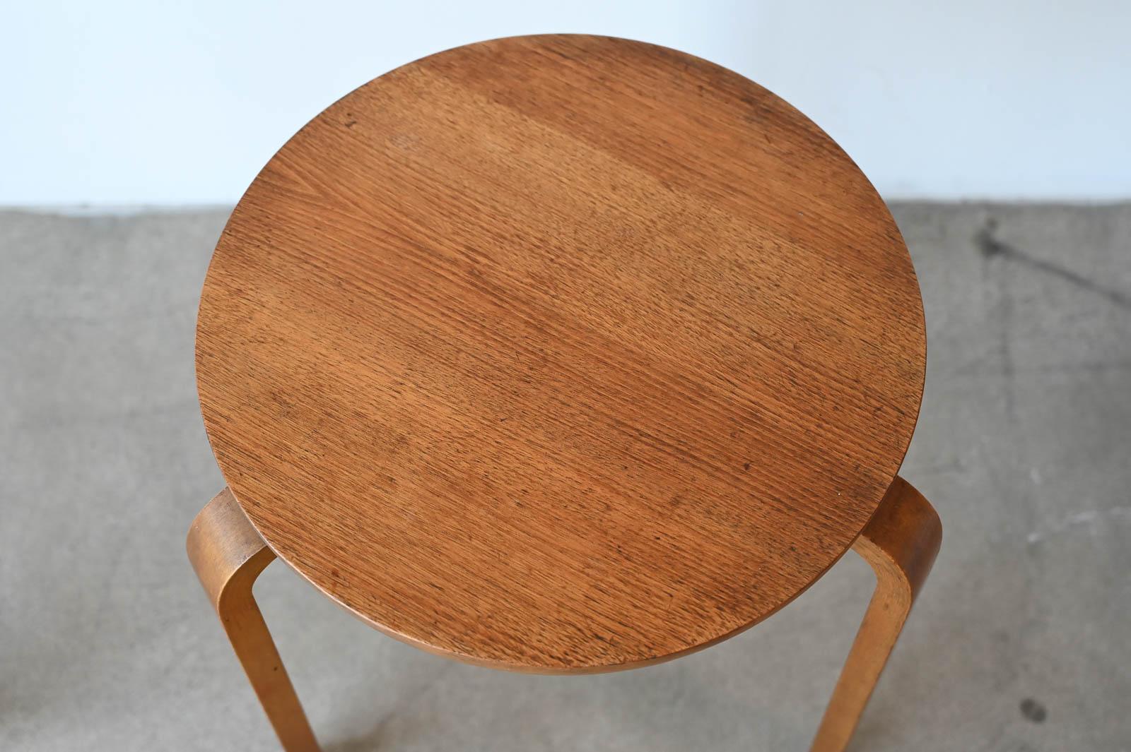 Swedish Dot Stools in the style of Alvar Aalto, ca. 1950 3