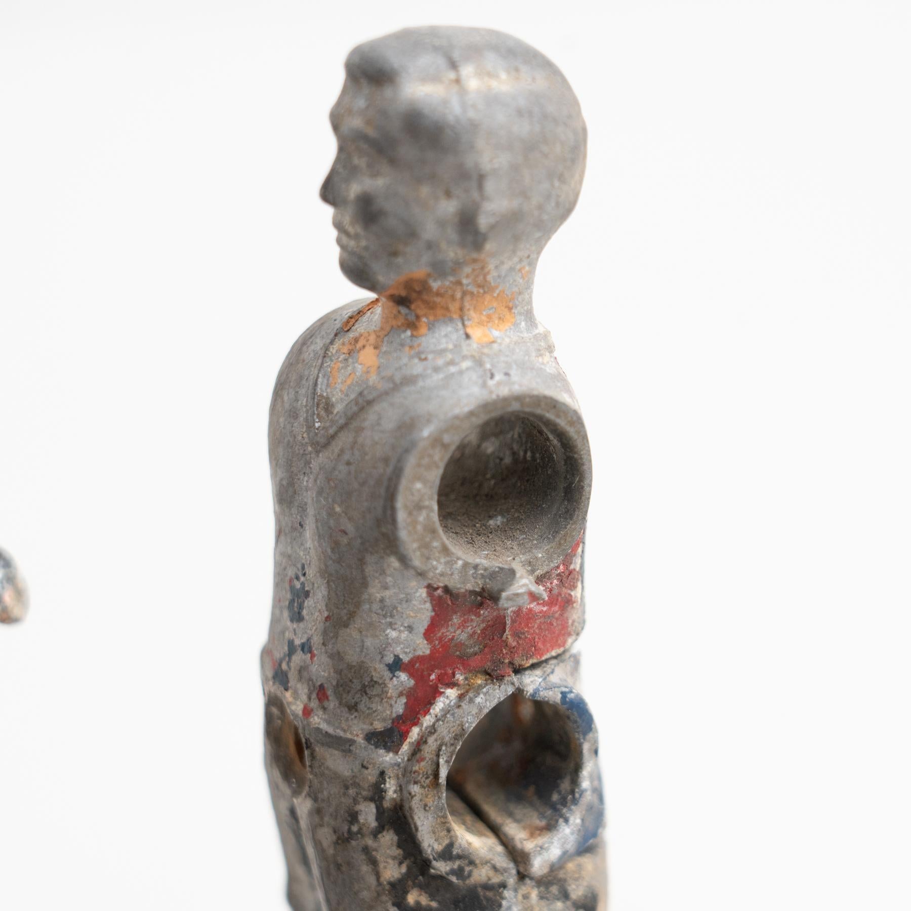 Juego de 3 Figuras Tradicionales Españolas de Futbolín, circa 1950 en venta 2
