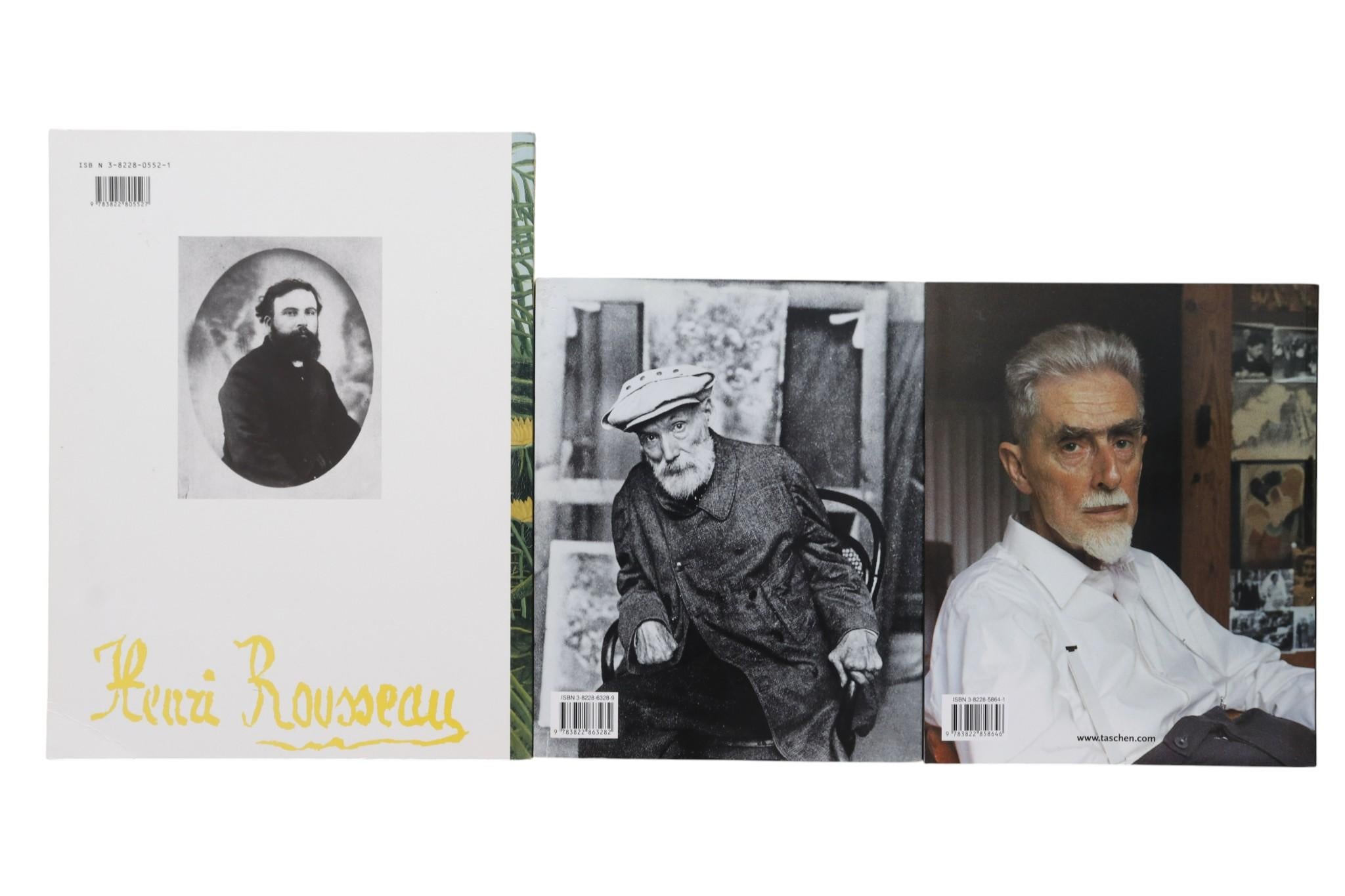 Ensemble de 3 livres d'art Taschen sur Escher, Renoir et Rousseau en vente 2
